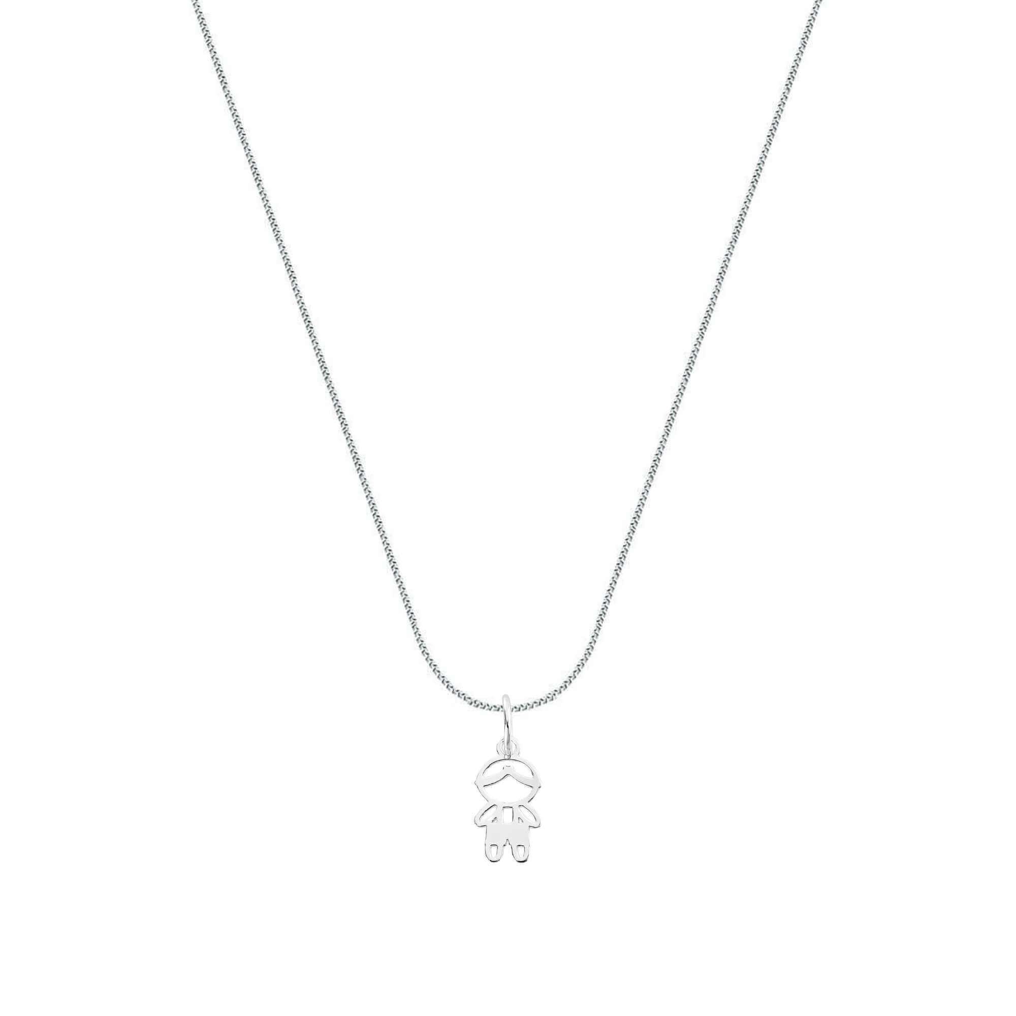 Colar Prata 925 Pingente Filho Prata 2