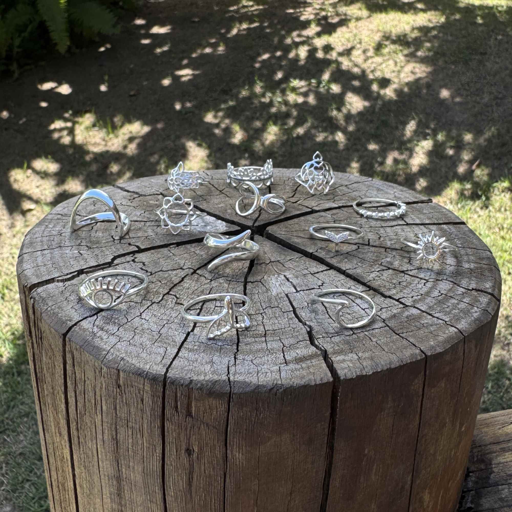 Anel Prata 925 Tartaruga e Detalhes Corações Prata 925 7