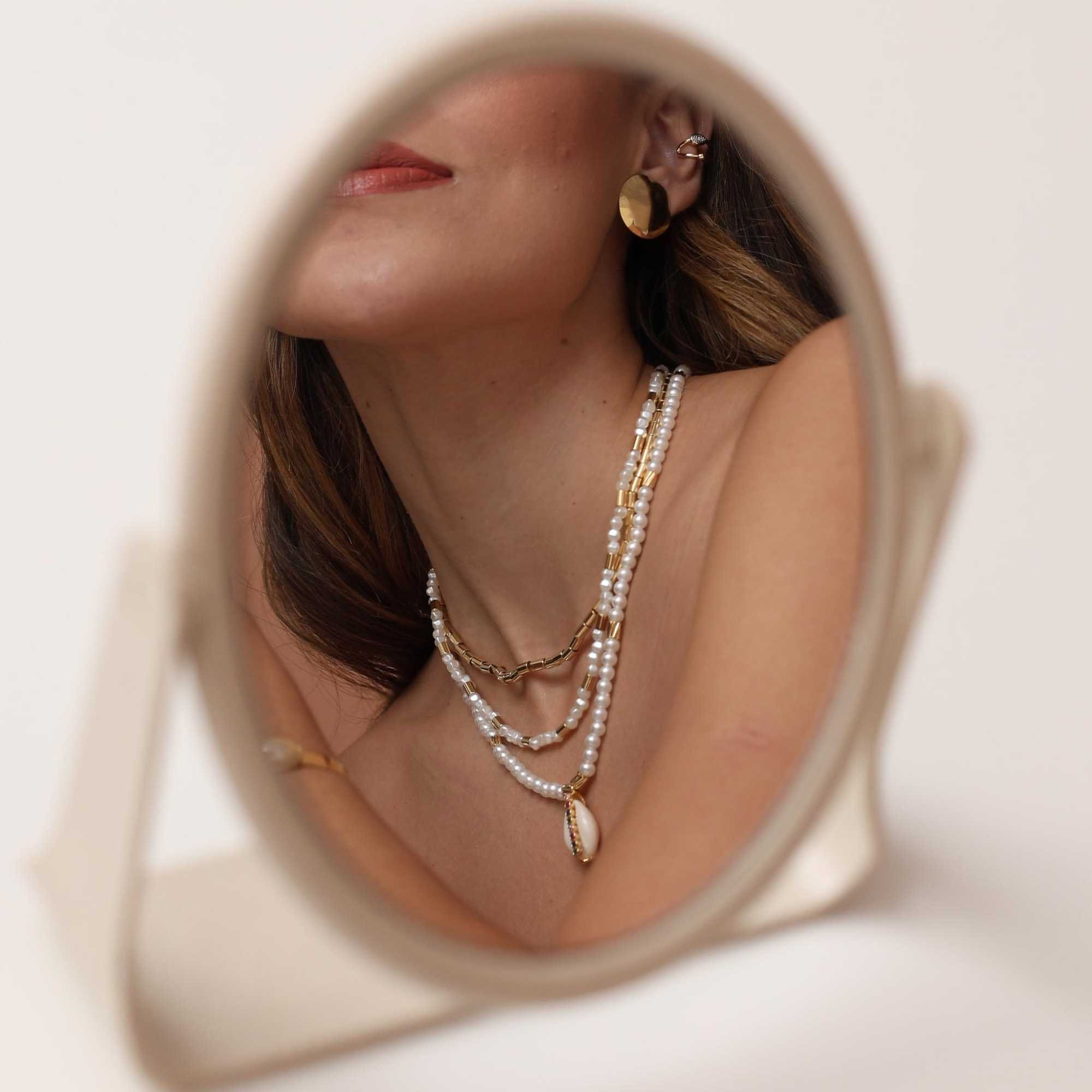 Choker Folheado a Ouro 18k Canutilhos Dourado 4