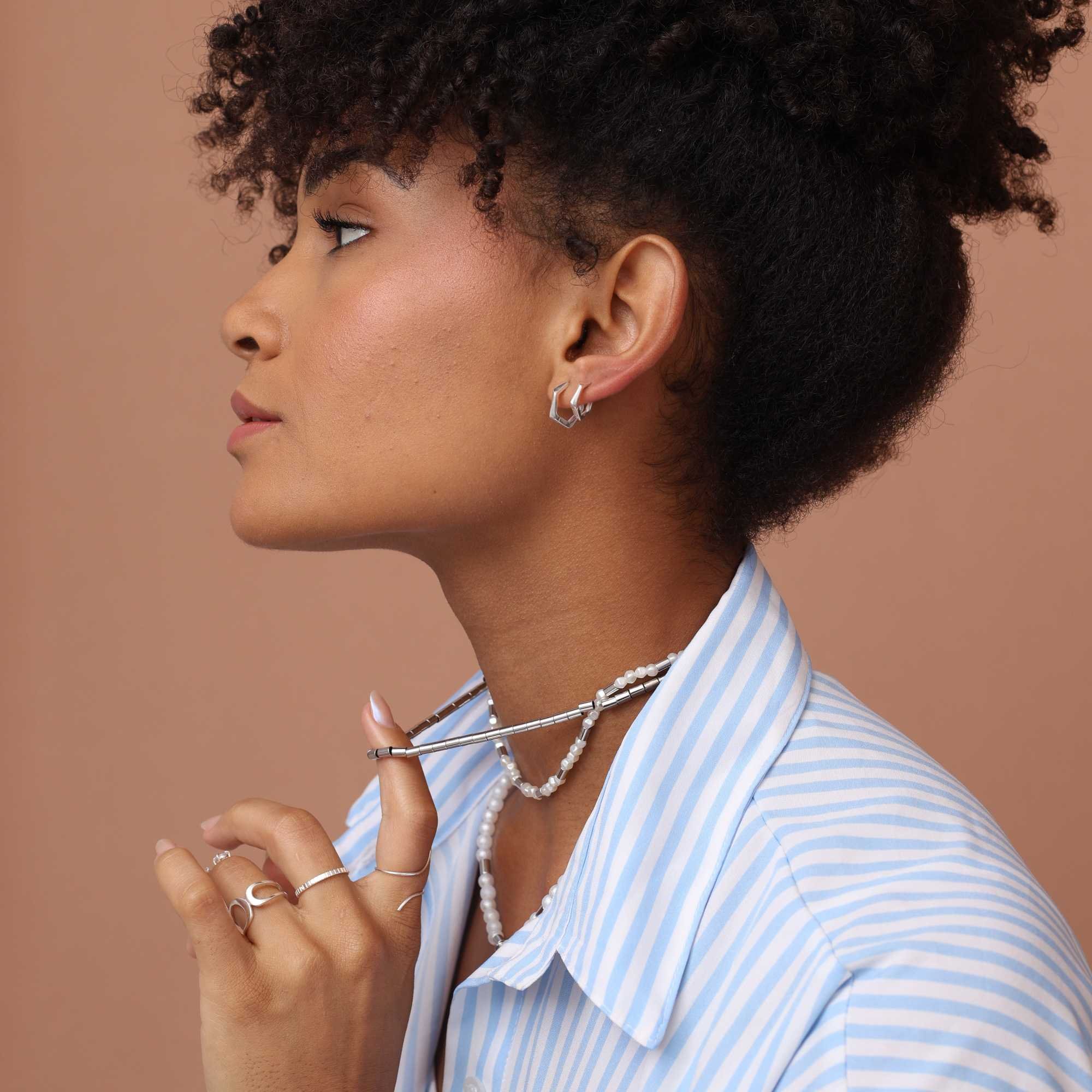 Choker Folheado a Ródio Canutilhos Prata 3