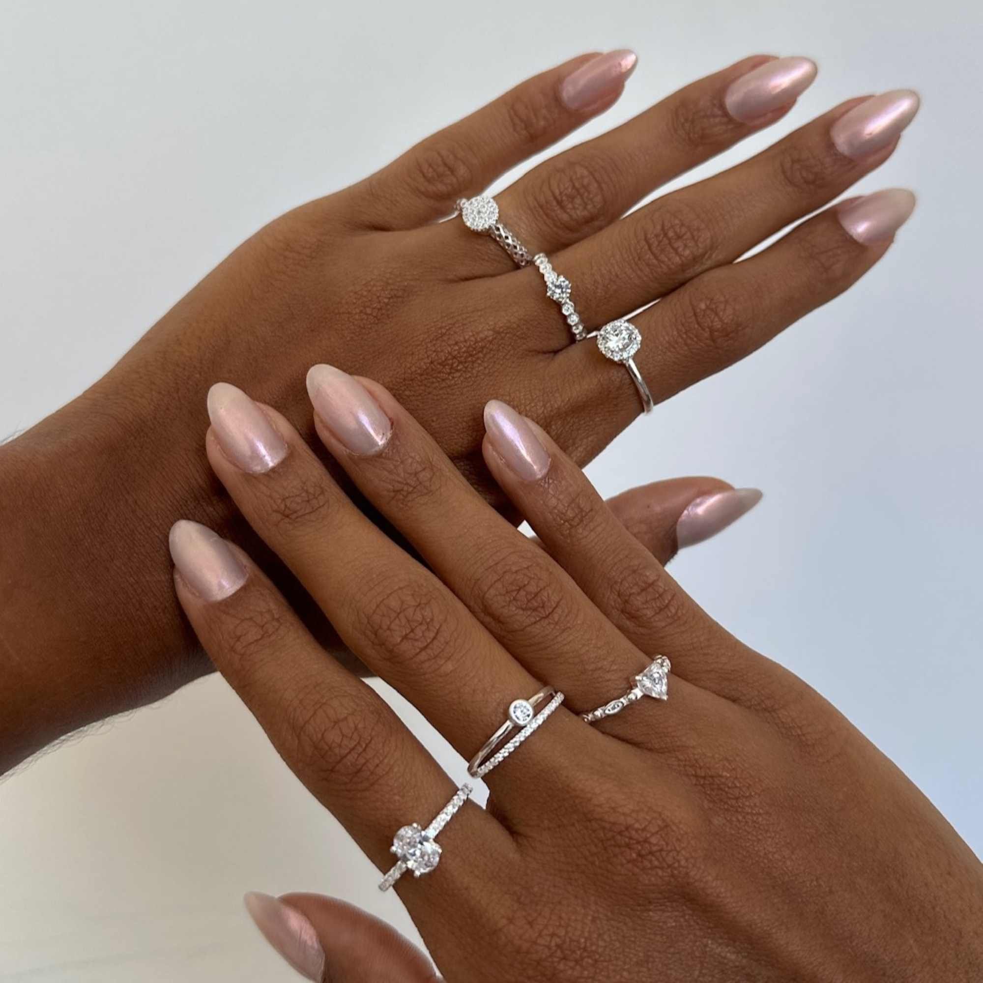 Anel Prata 925 Chuveirinho Detalhes Vazados Prata 5