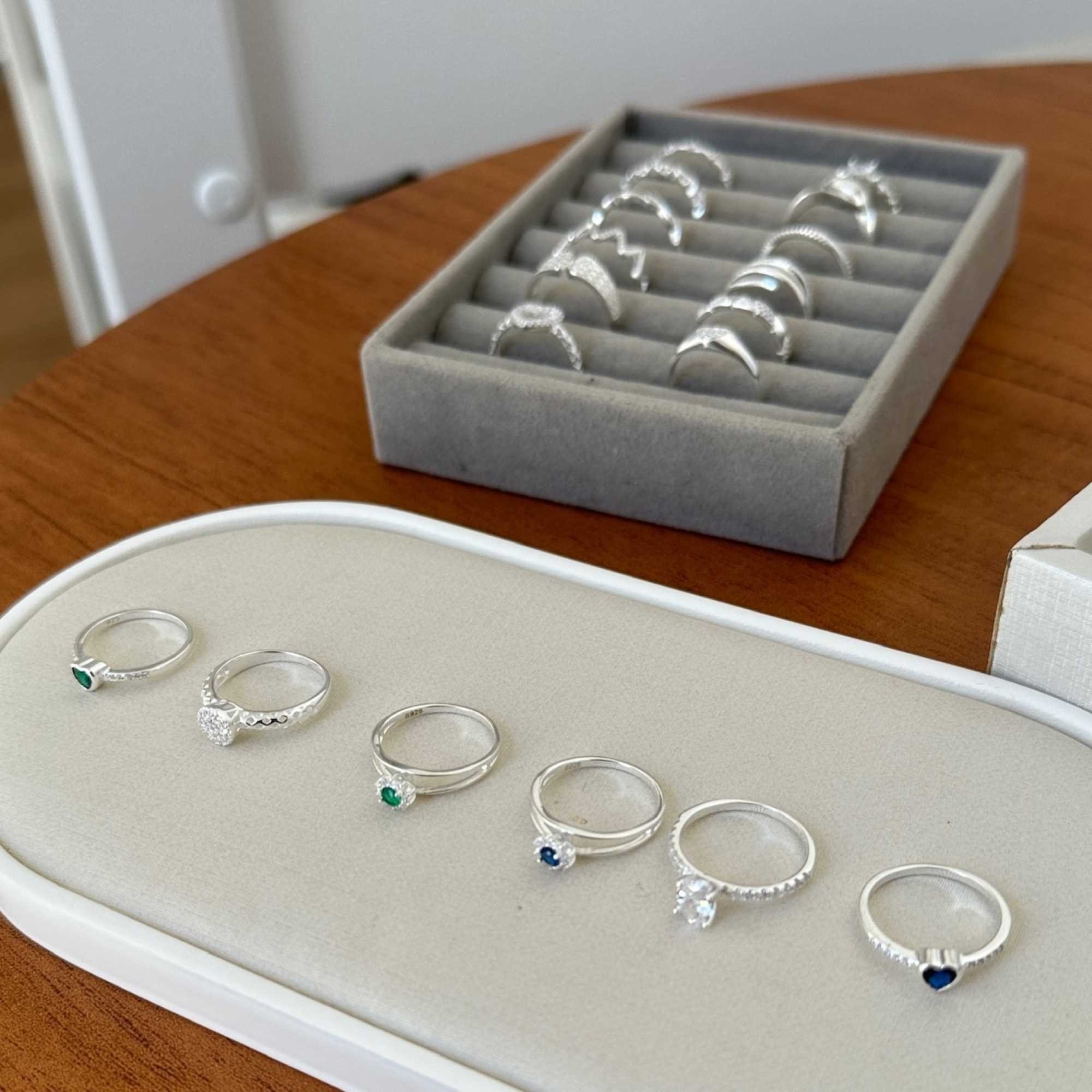 Anel Prata 925 Chuveirinho Detalhes Vazados Prata 6