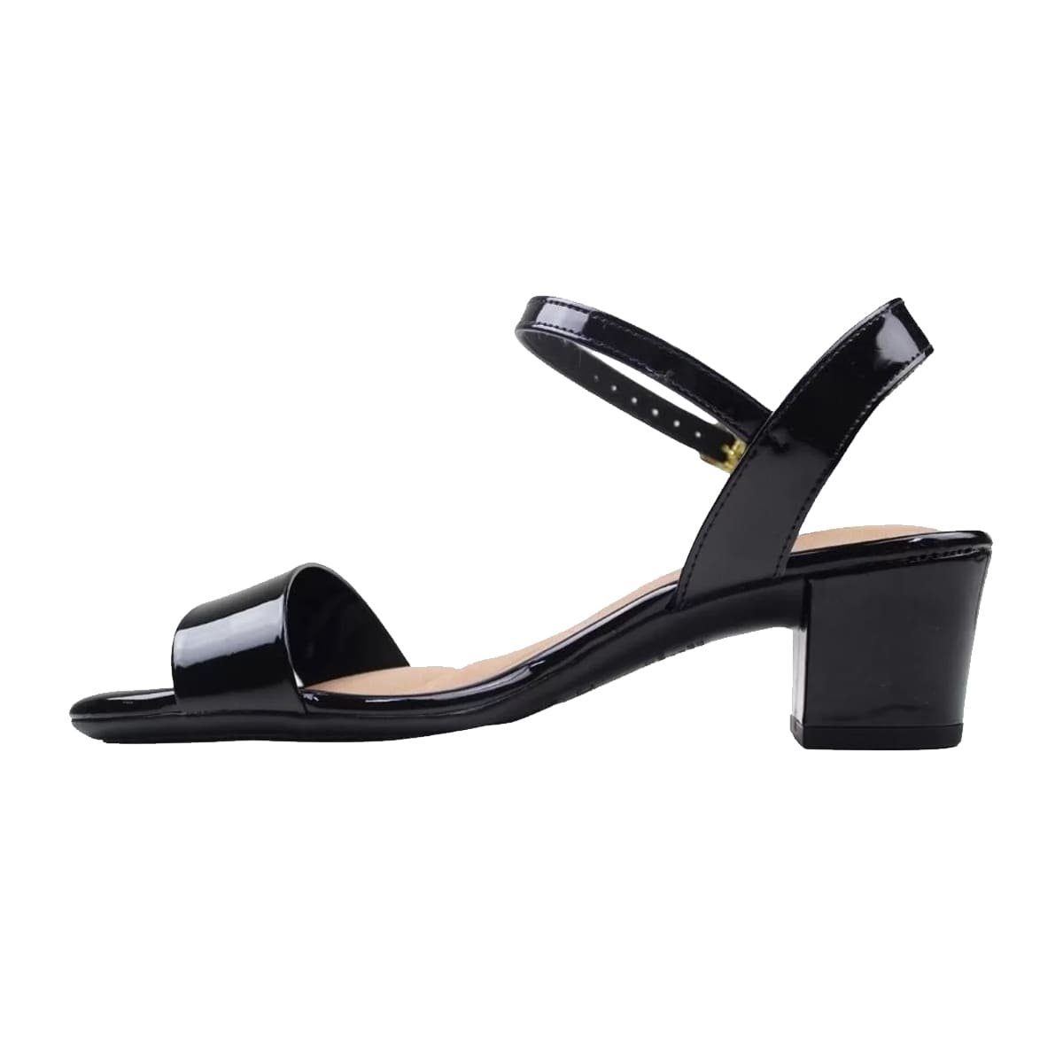 Sandália Salto Baixo Grosso Feminina Beira Rio Preto 3