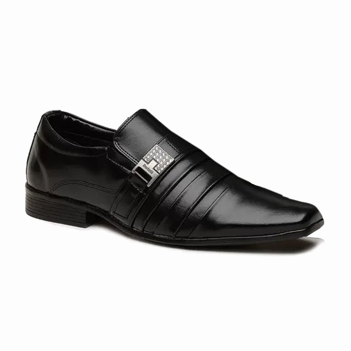 Sapato Social Clássico Masculino Bertelli Preto 1
