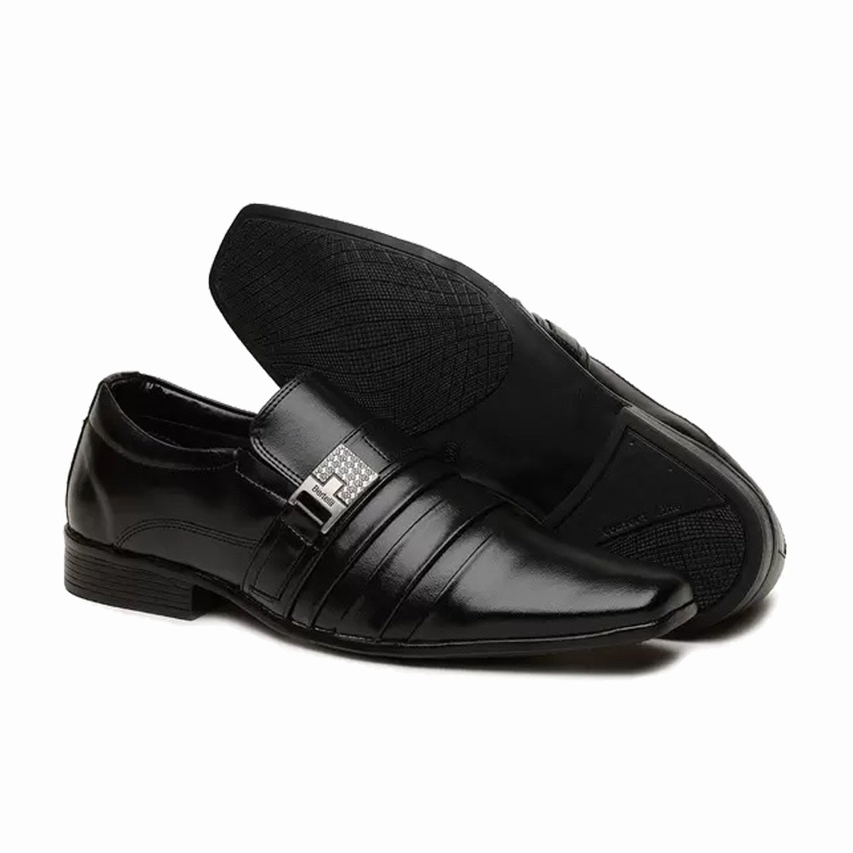 Sapato Social Clássico Masculino Bertelli Preto 3