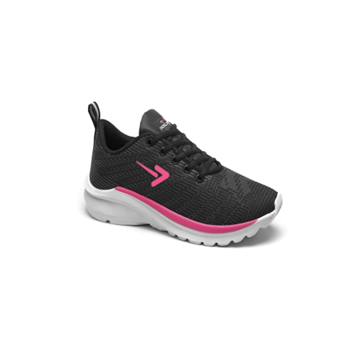 Tênis Esportivo Sola Alta Menina Box 200 Preto 1