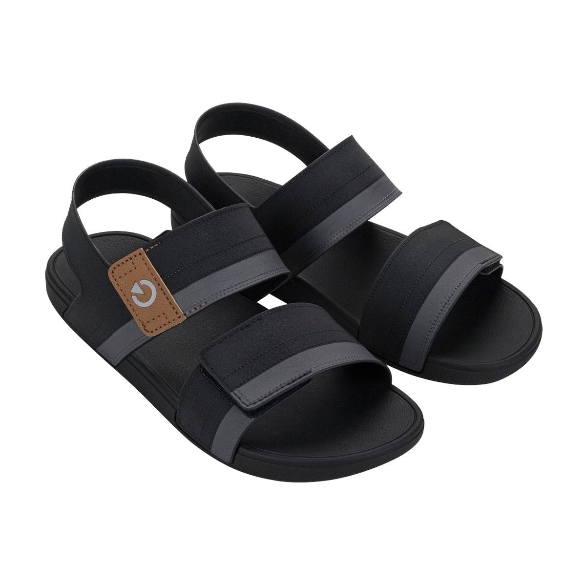Sandália Slide Masculino Dakar II Cartago Preto 3