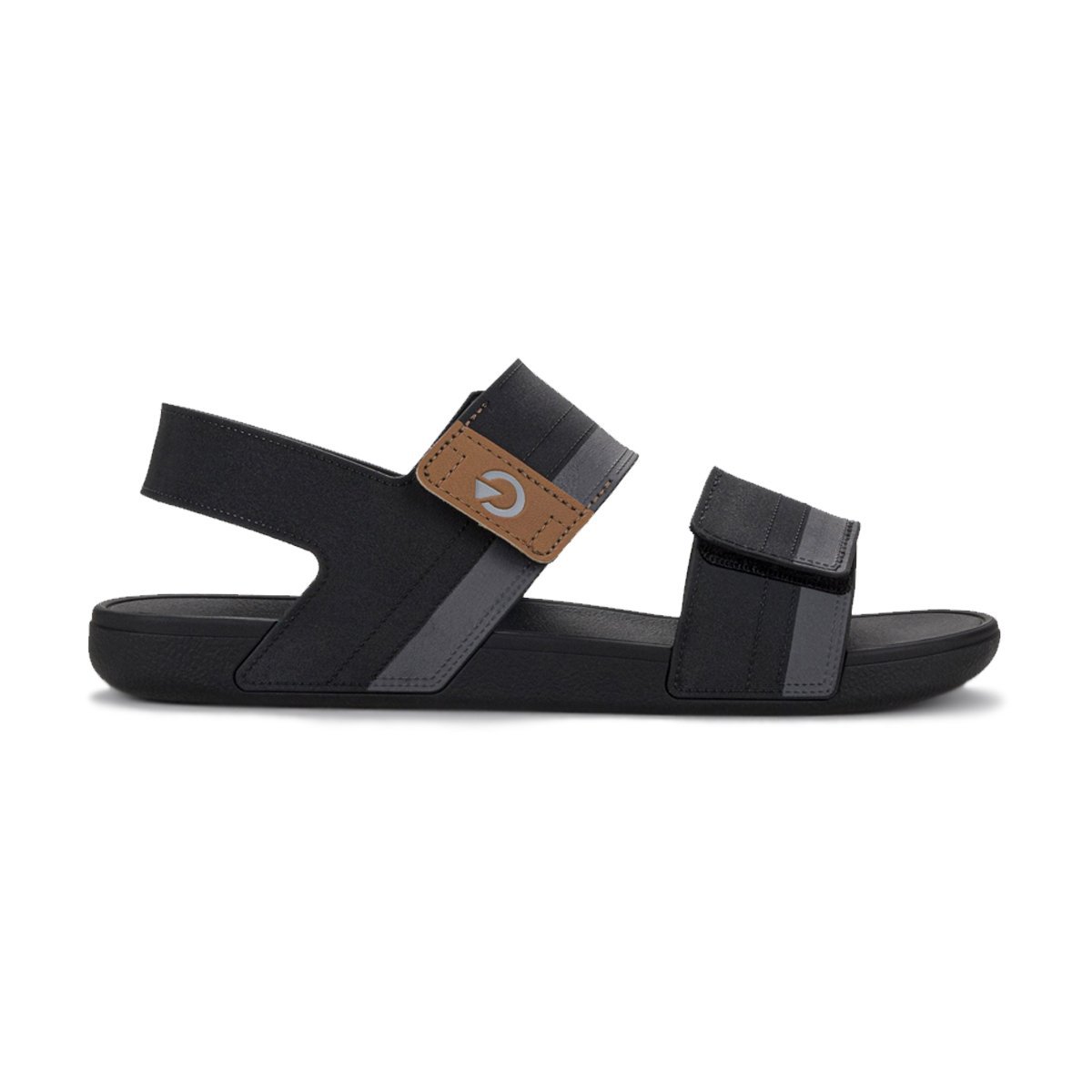 Sandália Slide Masculino Dakar II Cartago Preto 4
