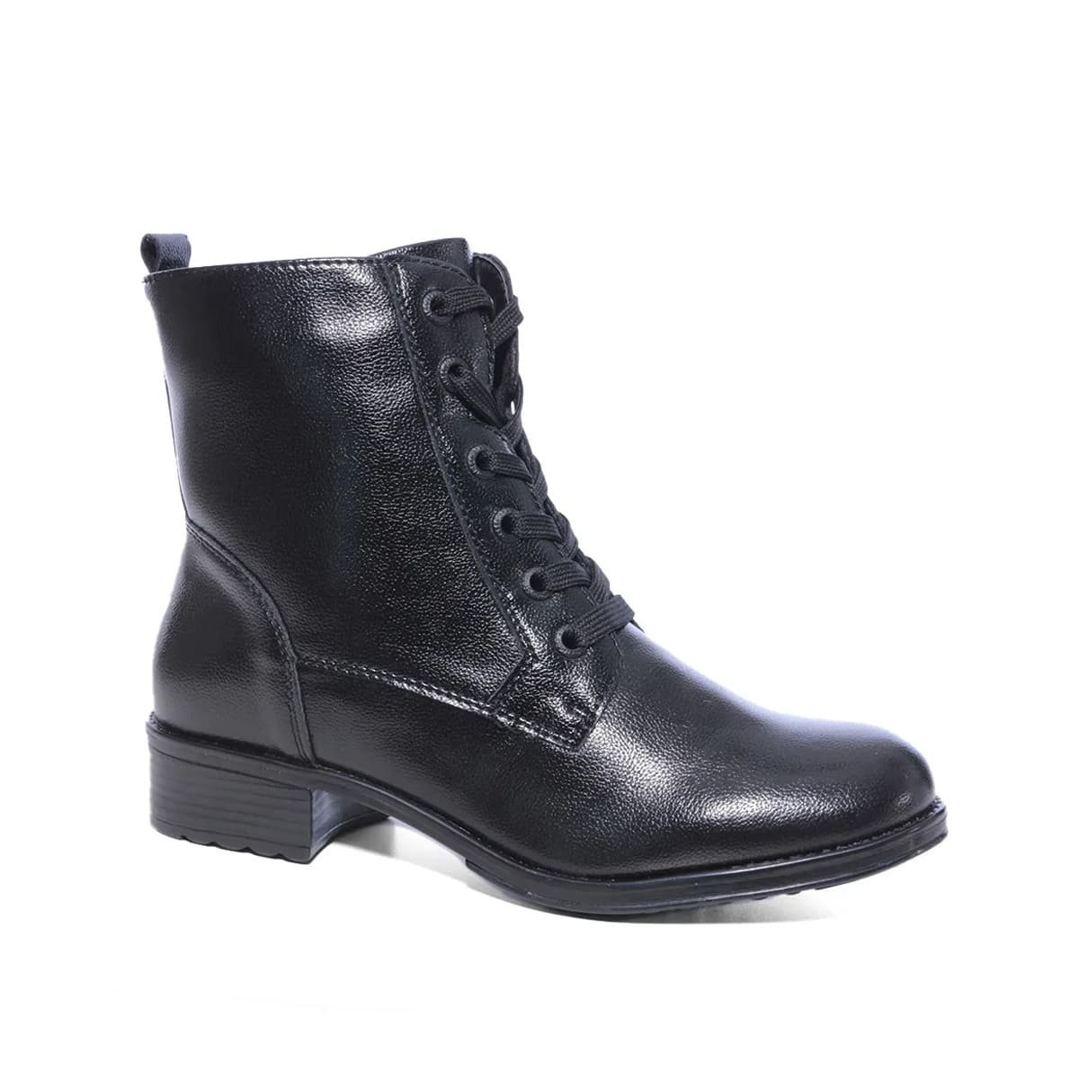 Bota Coturno Cano Médio Feminina Mooncity