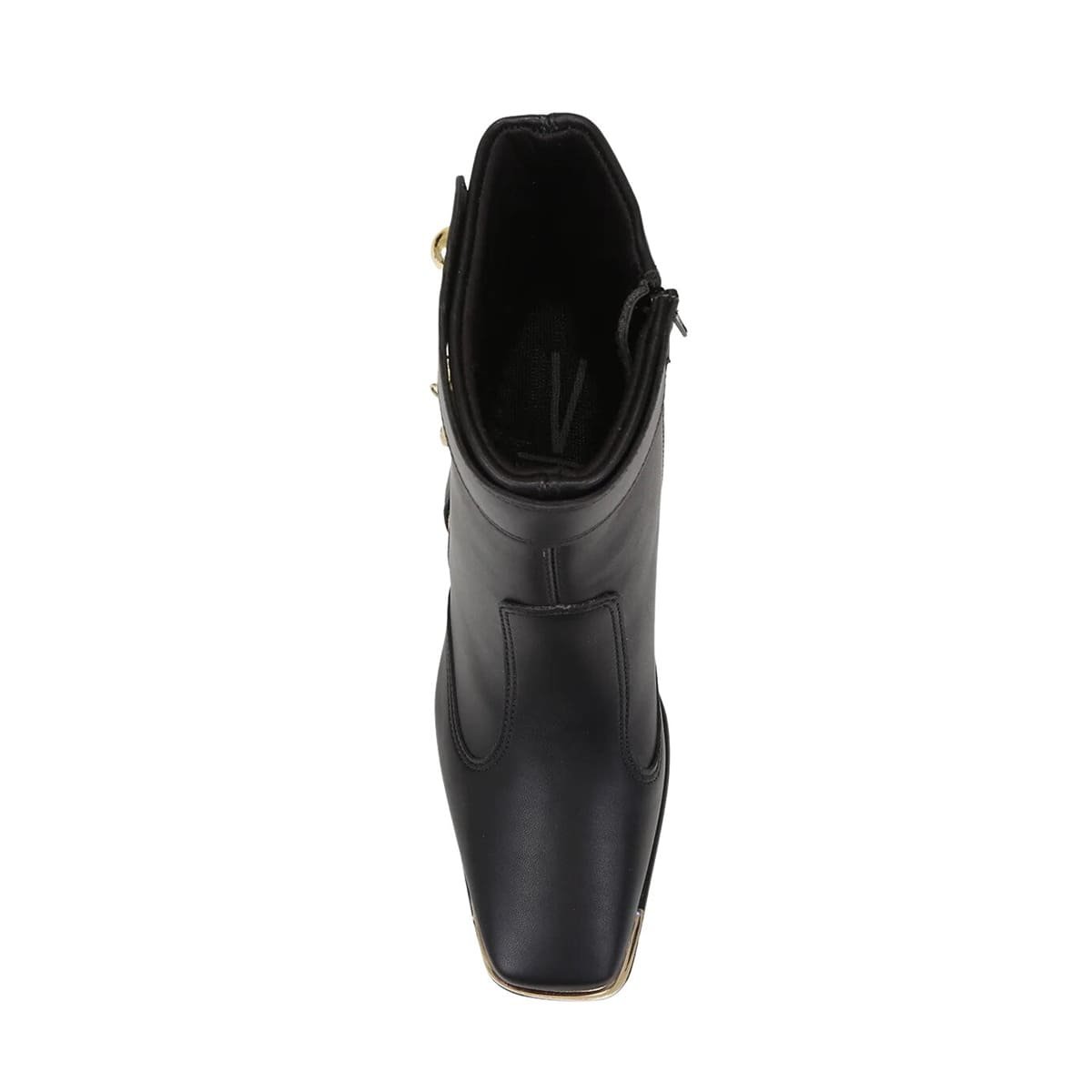 Bota Cano Curto Feminino Vizzano Preto 4