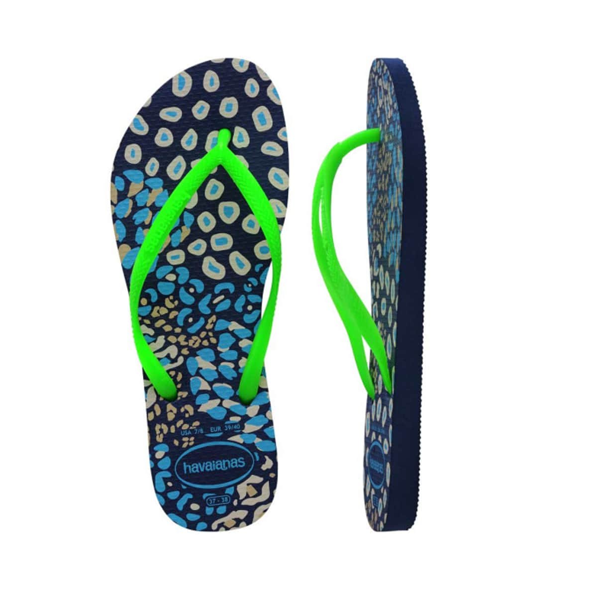 Chinelo de Dedo Slim Animals FC Feminino Havaianas Multicores 3