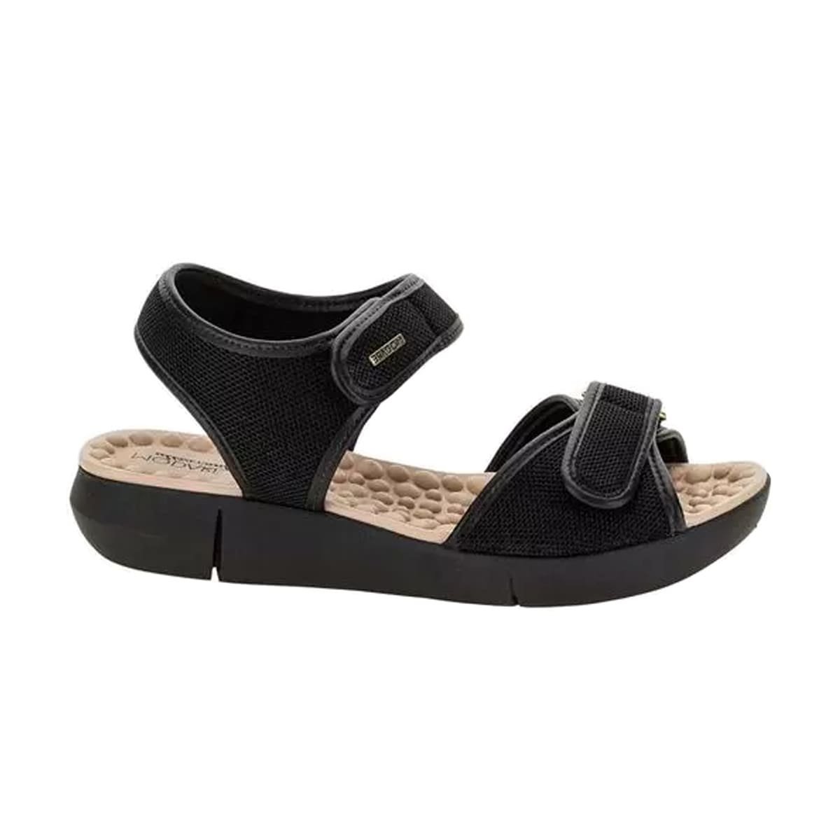Sandália Papete Ultraconforto Feminina Modare Preto 2