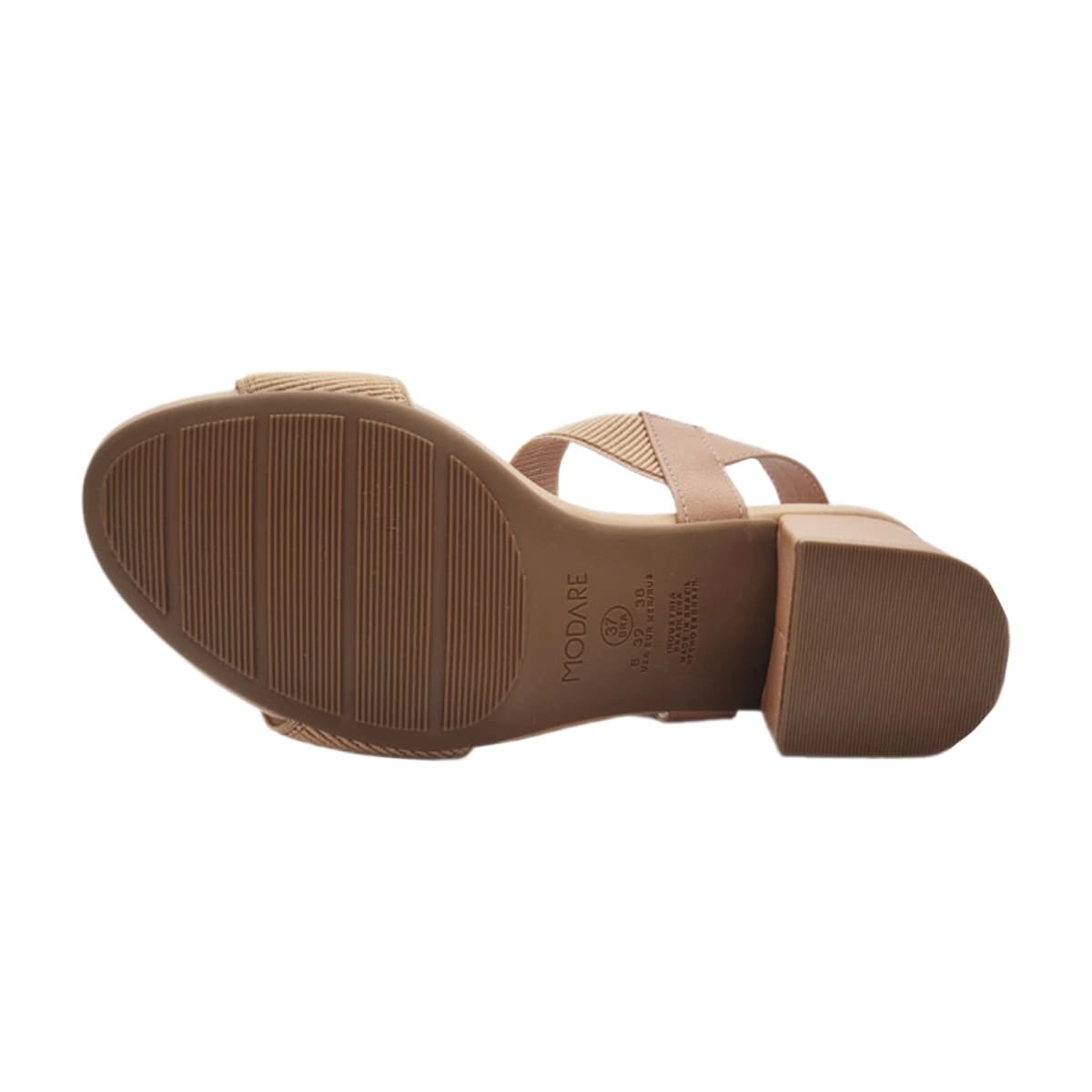Sandália Ultra Conforto Feminina Modare Bege 6