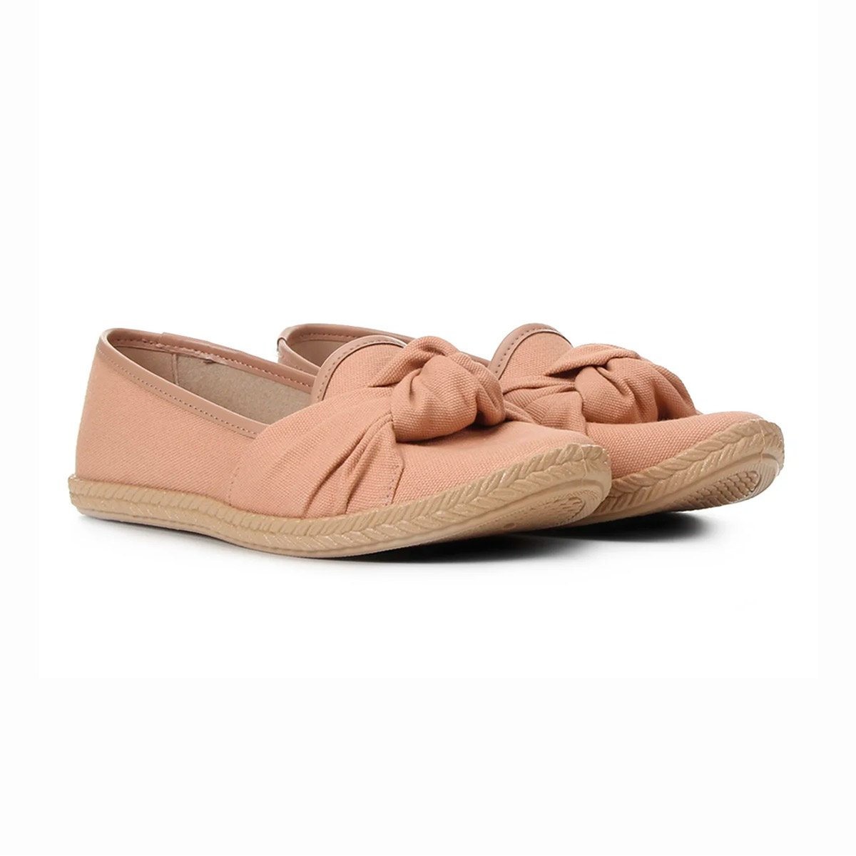 Sapatilha Alpargata com Nó Feminina Moleca Bege 4