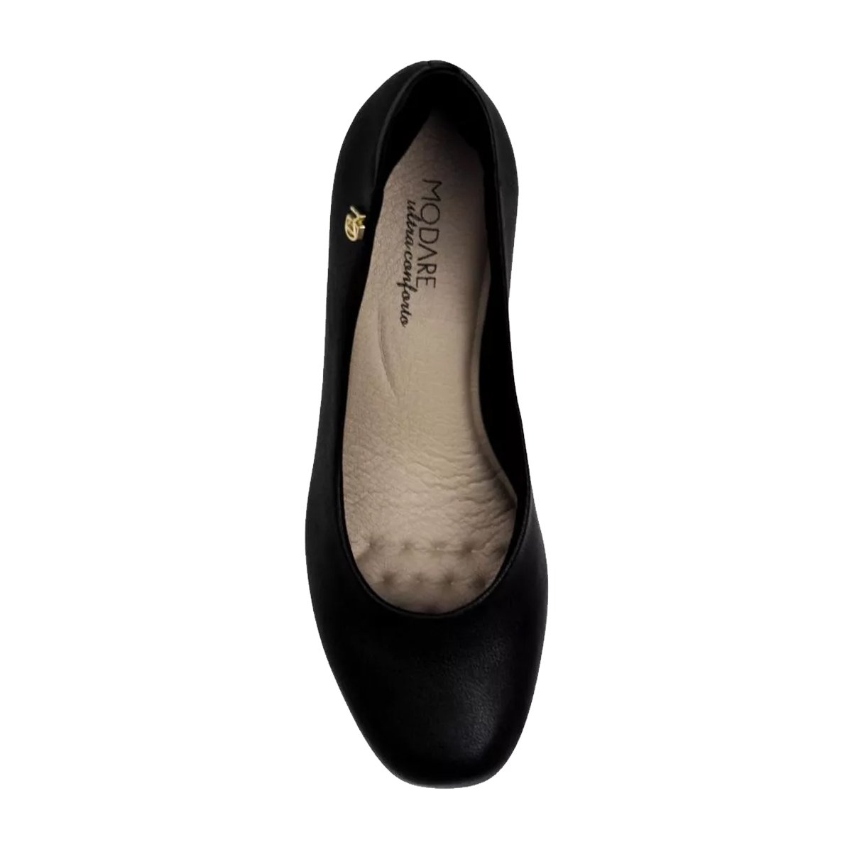 Sapato Feminino Salto Grosso Modare Ultraconforto Preto 2