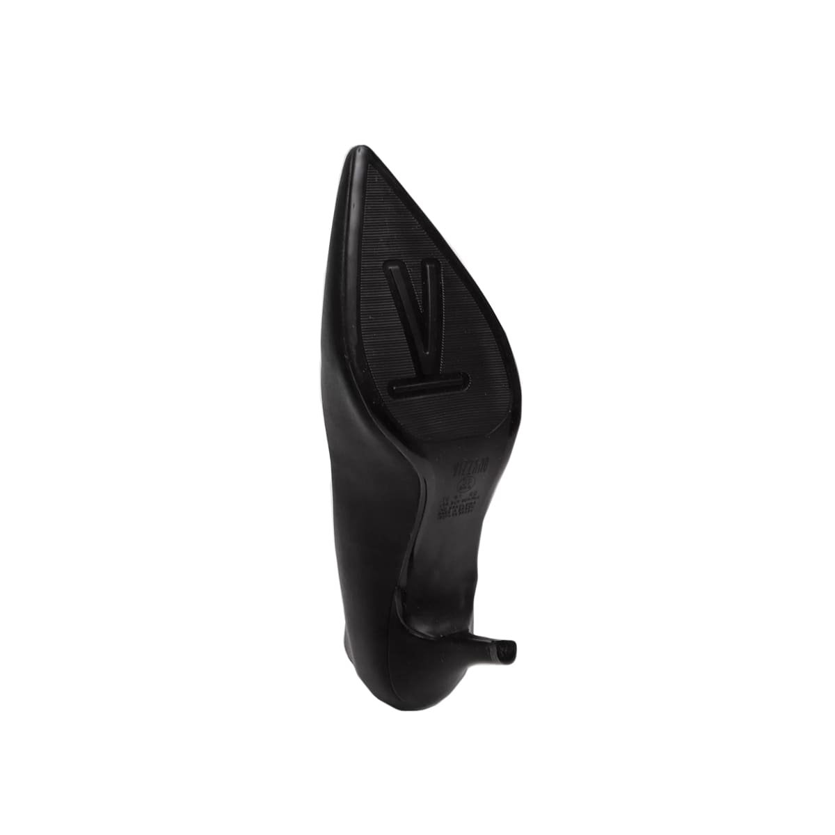 Sapato Scarpin Social Salto Baixo Feminino Vizzano Preto 6