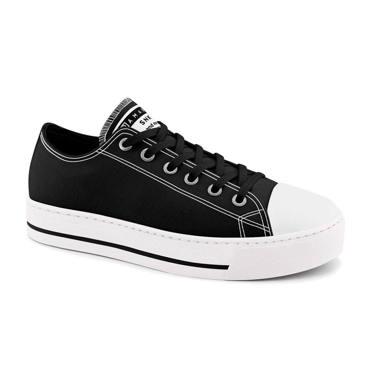 Tênis Casual Feminino Ramarim 2293201 Preto 1