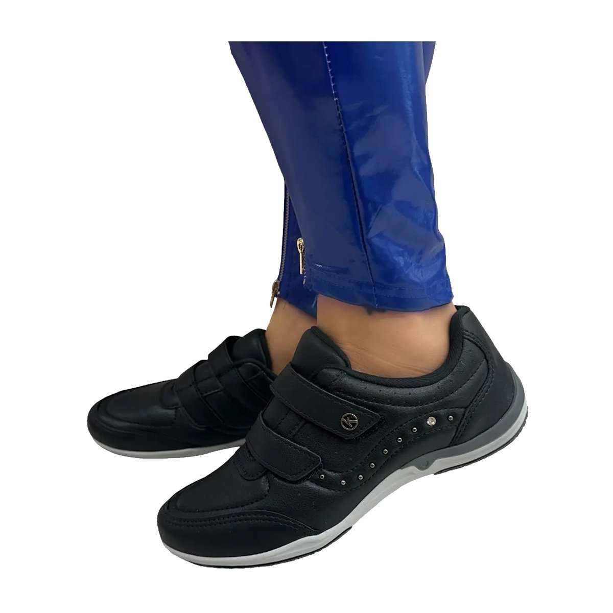 Tênis Casual Leve Tira Auto-Colante Feminino Kolosh