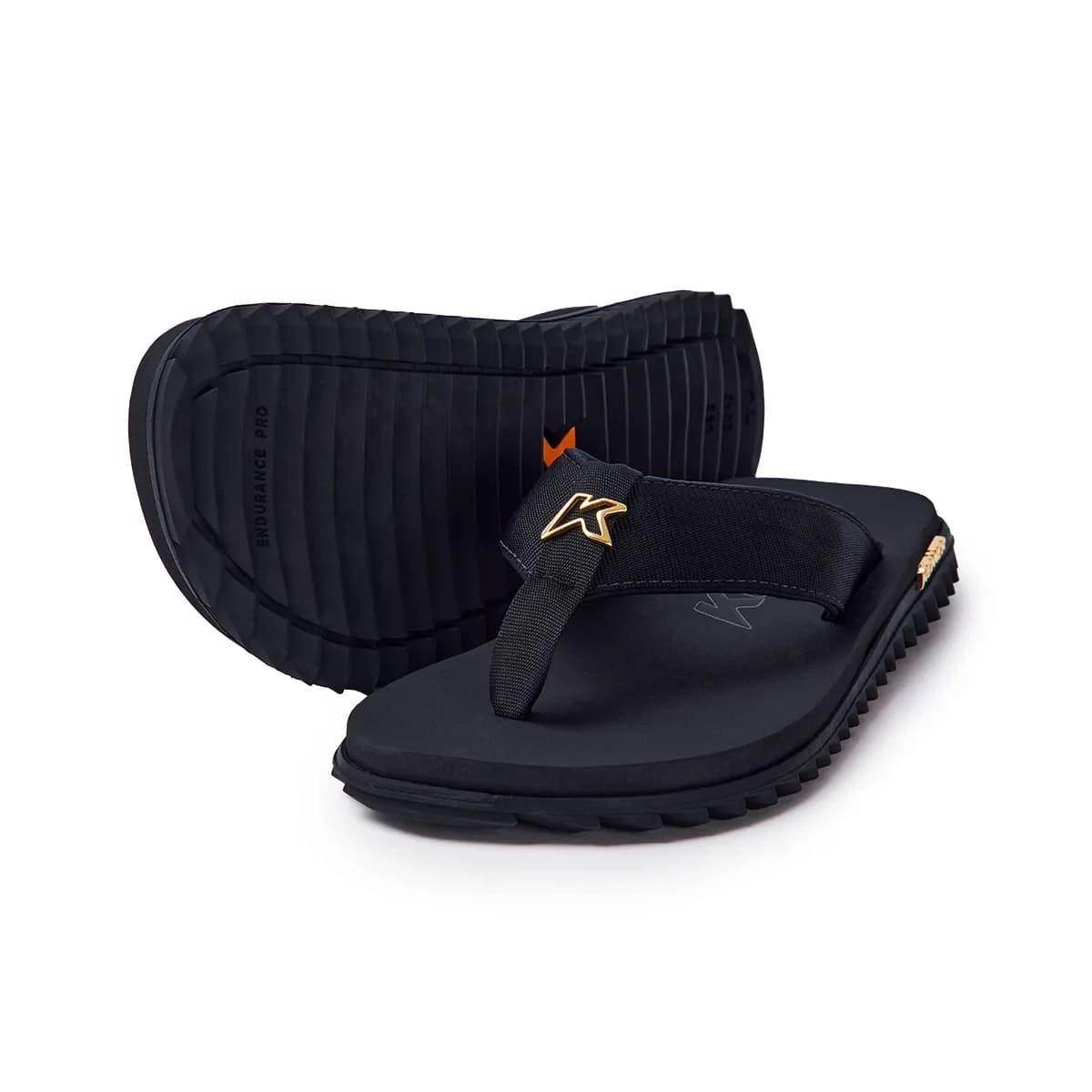 Chinelo de Dedo Vulcanizado Masculino Kivah Kenner Preto 1