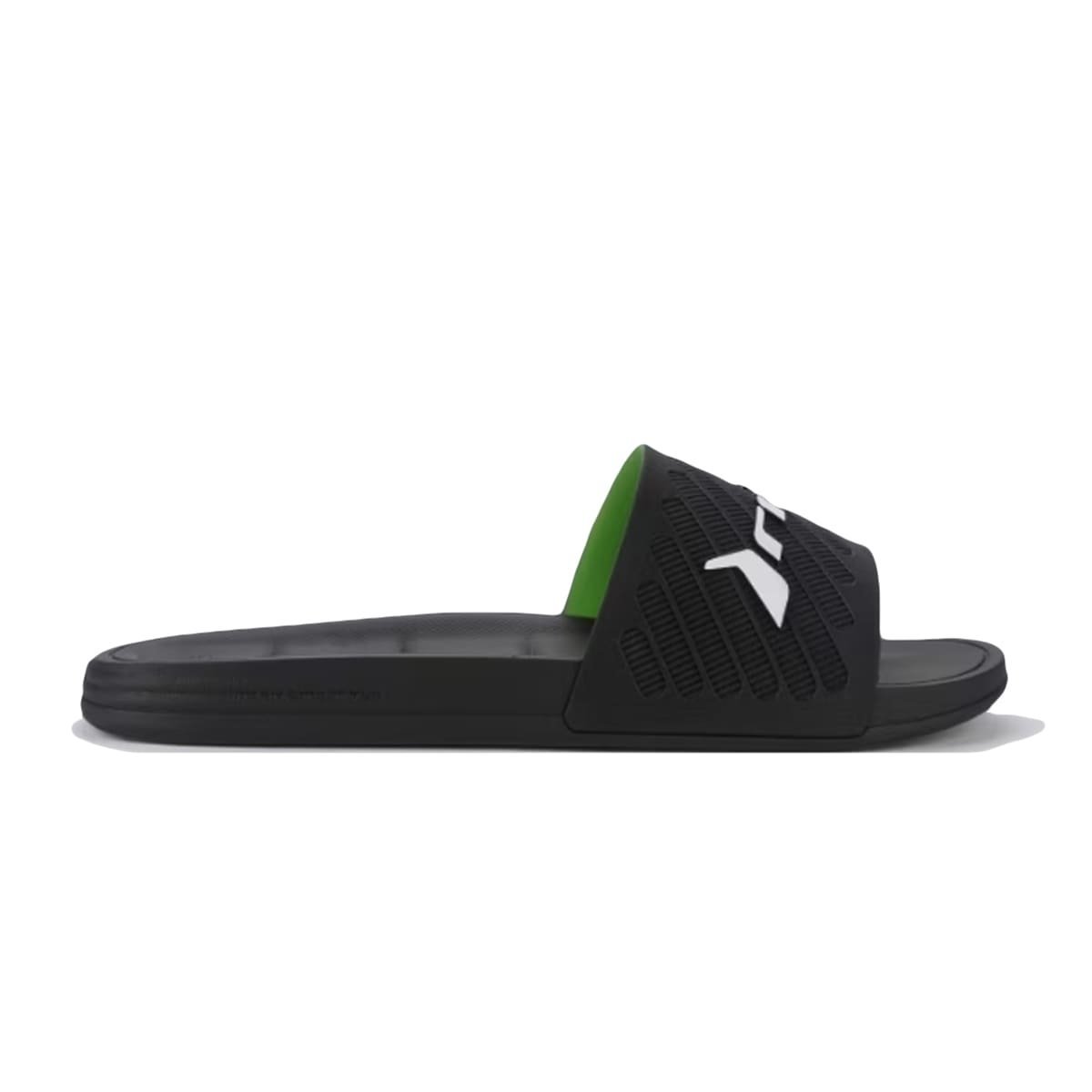 Chinelo Slide Masculino Free II Slide Rider Preto/Branco 2