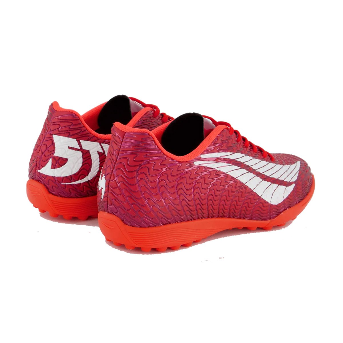 Chuteira Society Masculina Storm Penalty Vermelho 3