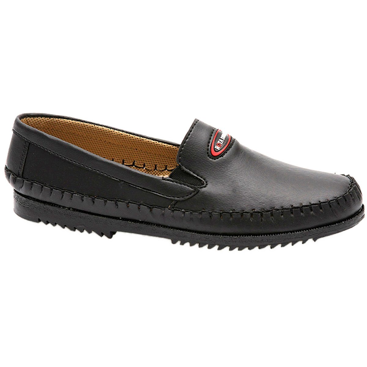 Mocassim Masculino Rota Dos Pés 8000 Preto 2