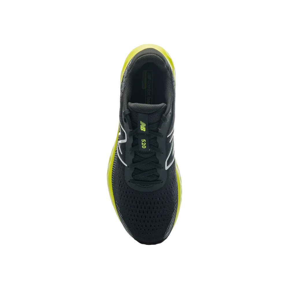 Tênis Esportivo Neon Masculino 520V8 New Balance Preto/Verde 4