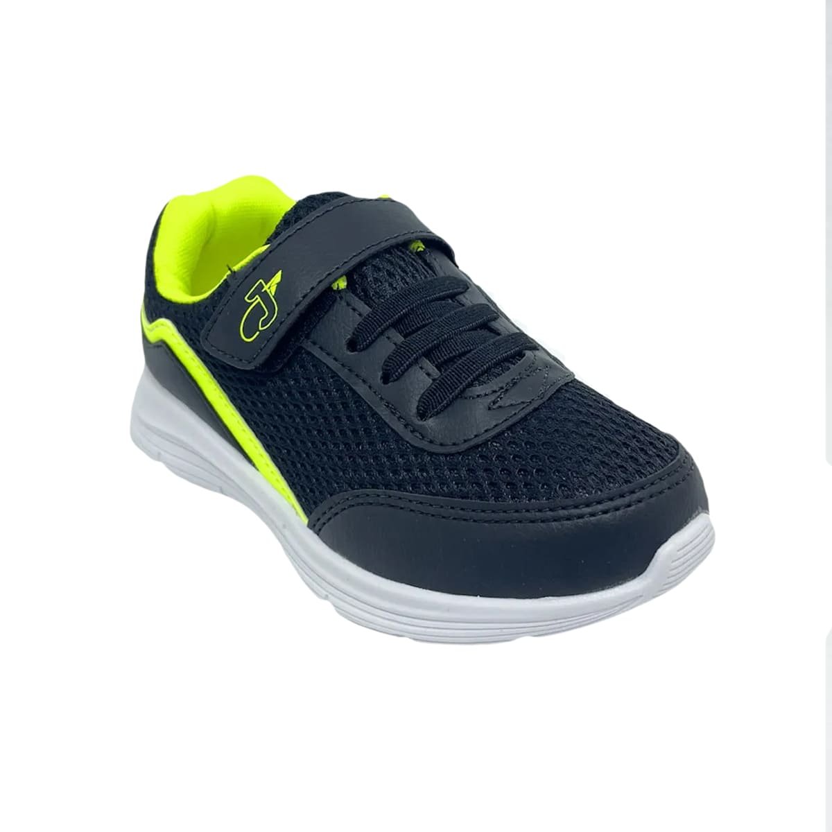 Tênis Casual Calce Fácil Menino Jet Kids Preto 2