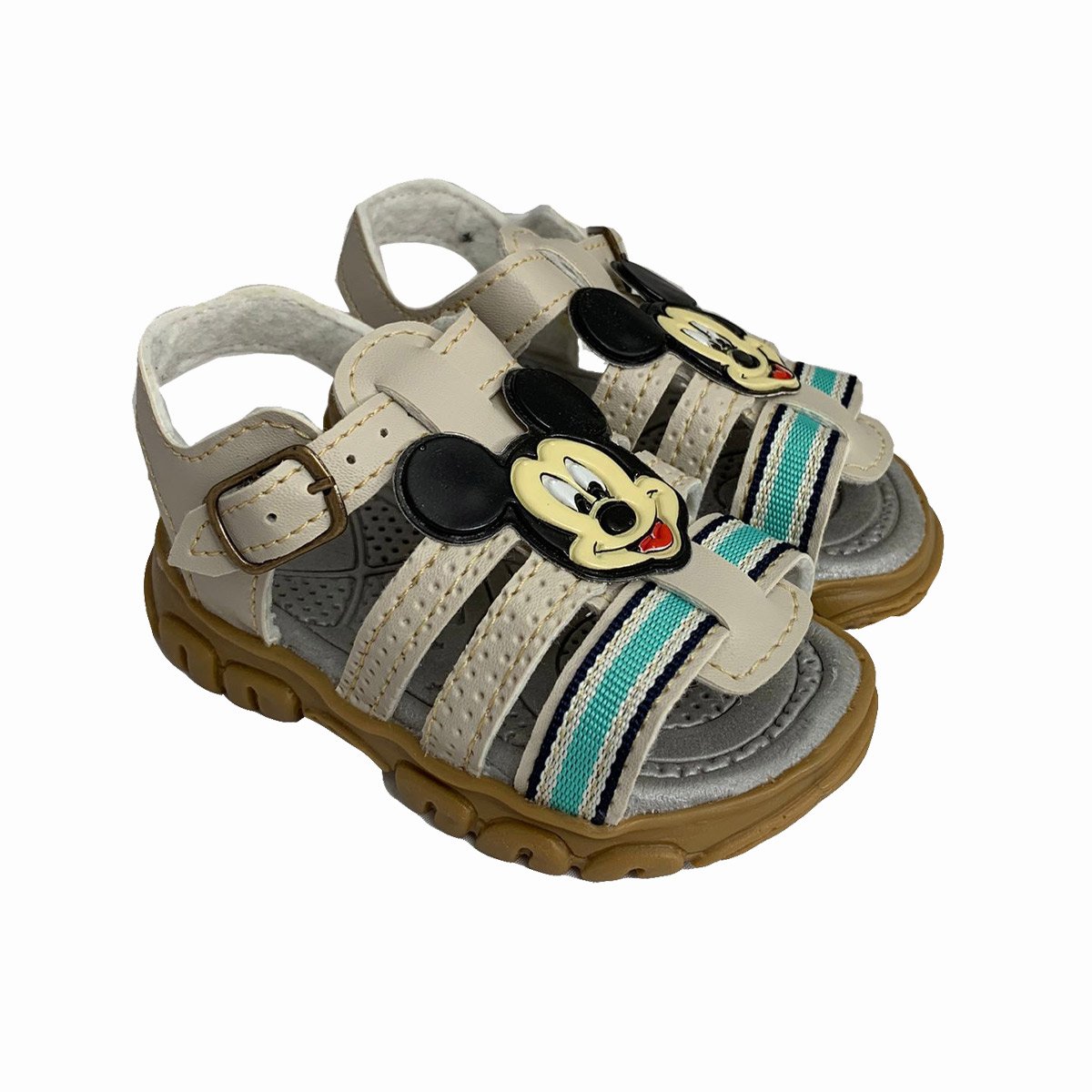 Sandália Infantil Masculina Lala baby 116 Bege 1