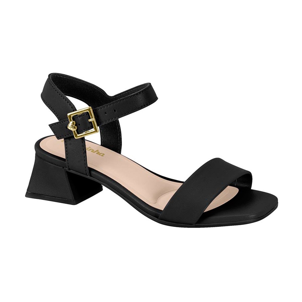 Sandália Salto Bloco Baixo Menina Molekinha