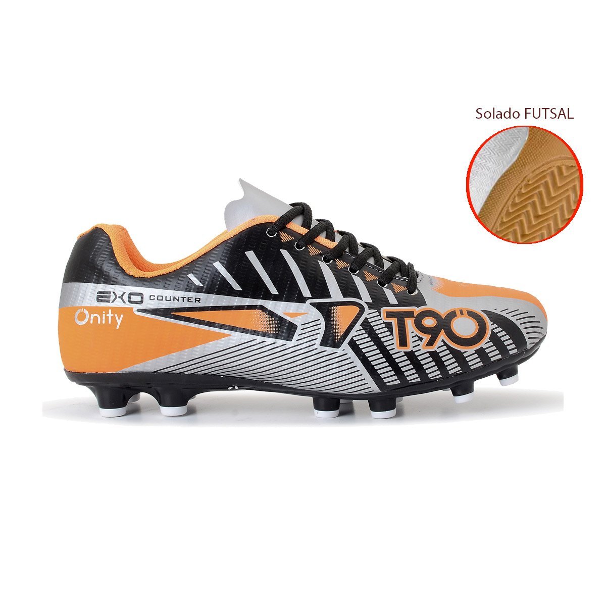 Chuteira Futsal Menino Onity Multicores 1