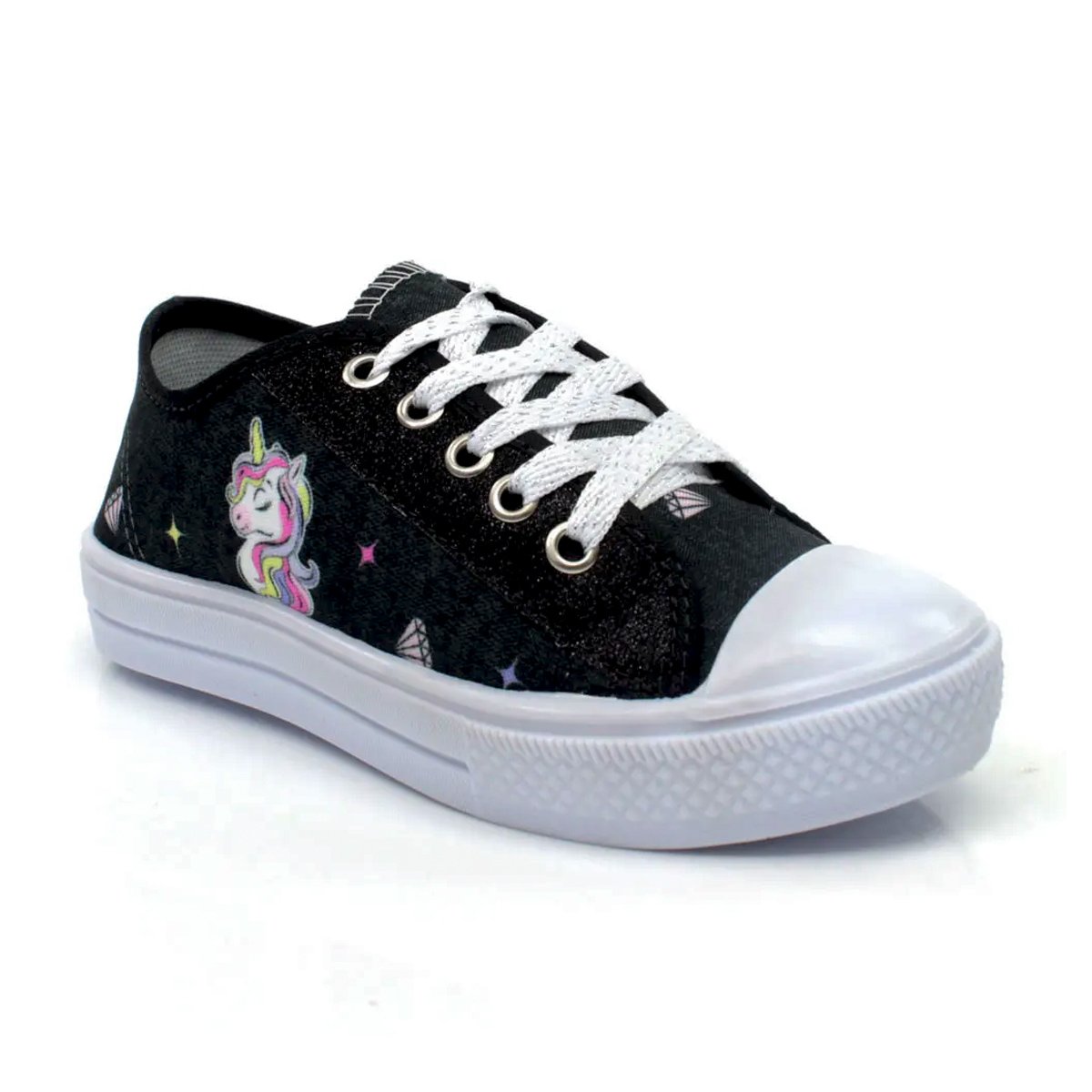 Tênis Casual Infantil Feminino Ortobessa Preto 2