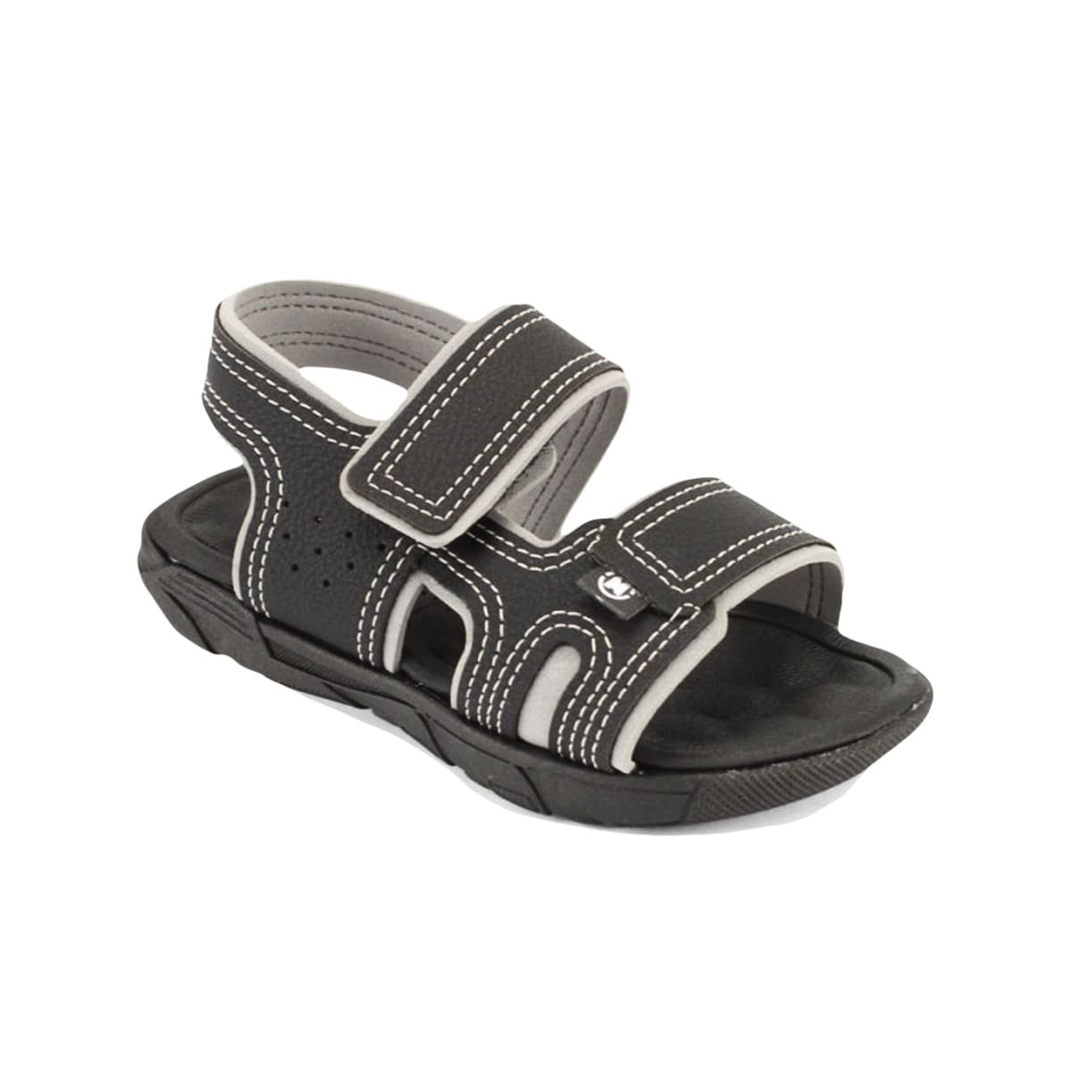 Sandália Papete Menino Molekinho Preto 2