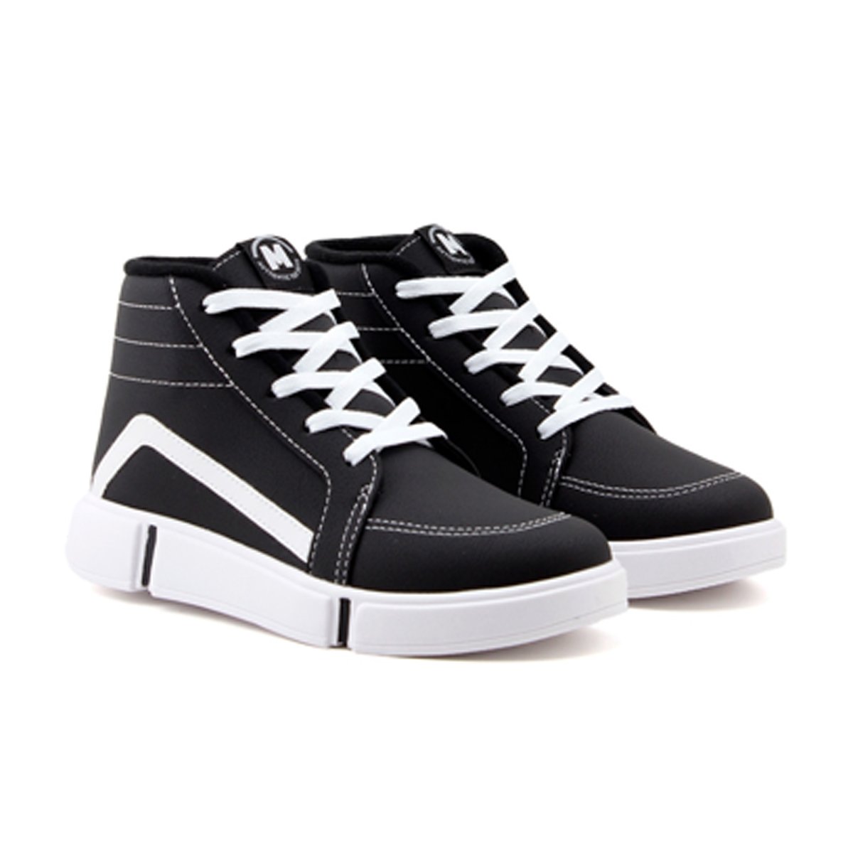 Tênis Bota Casual Infantil Masculino Molekinho Preto 3