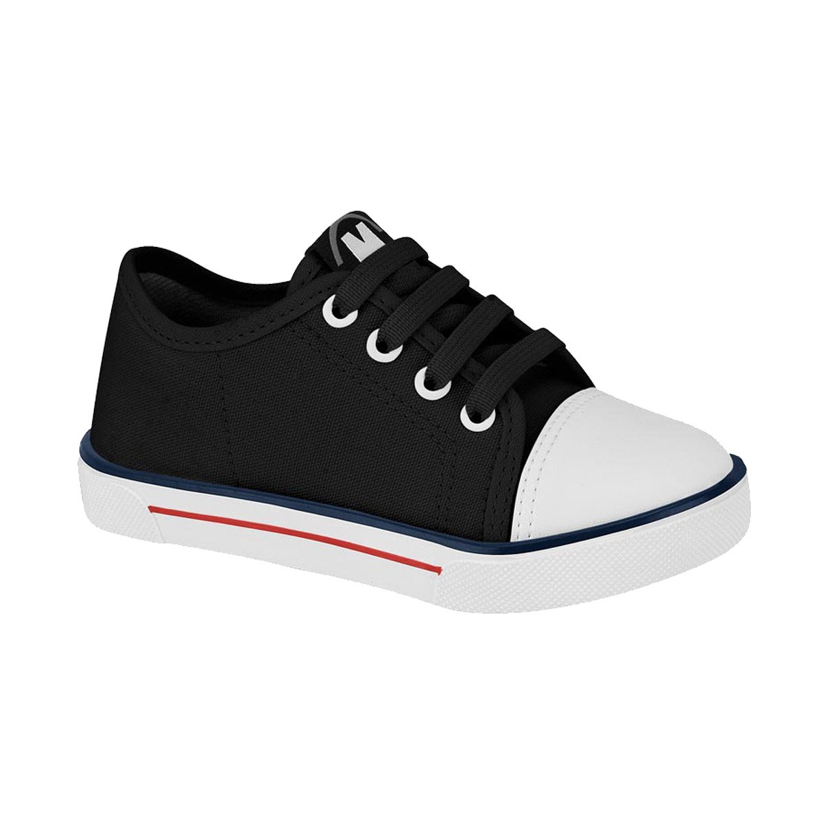 Tênis Calce Fácil Infantil Masculino Molekinho Preto 1