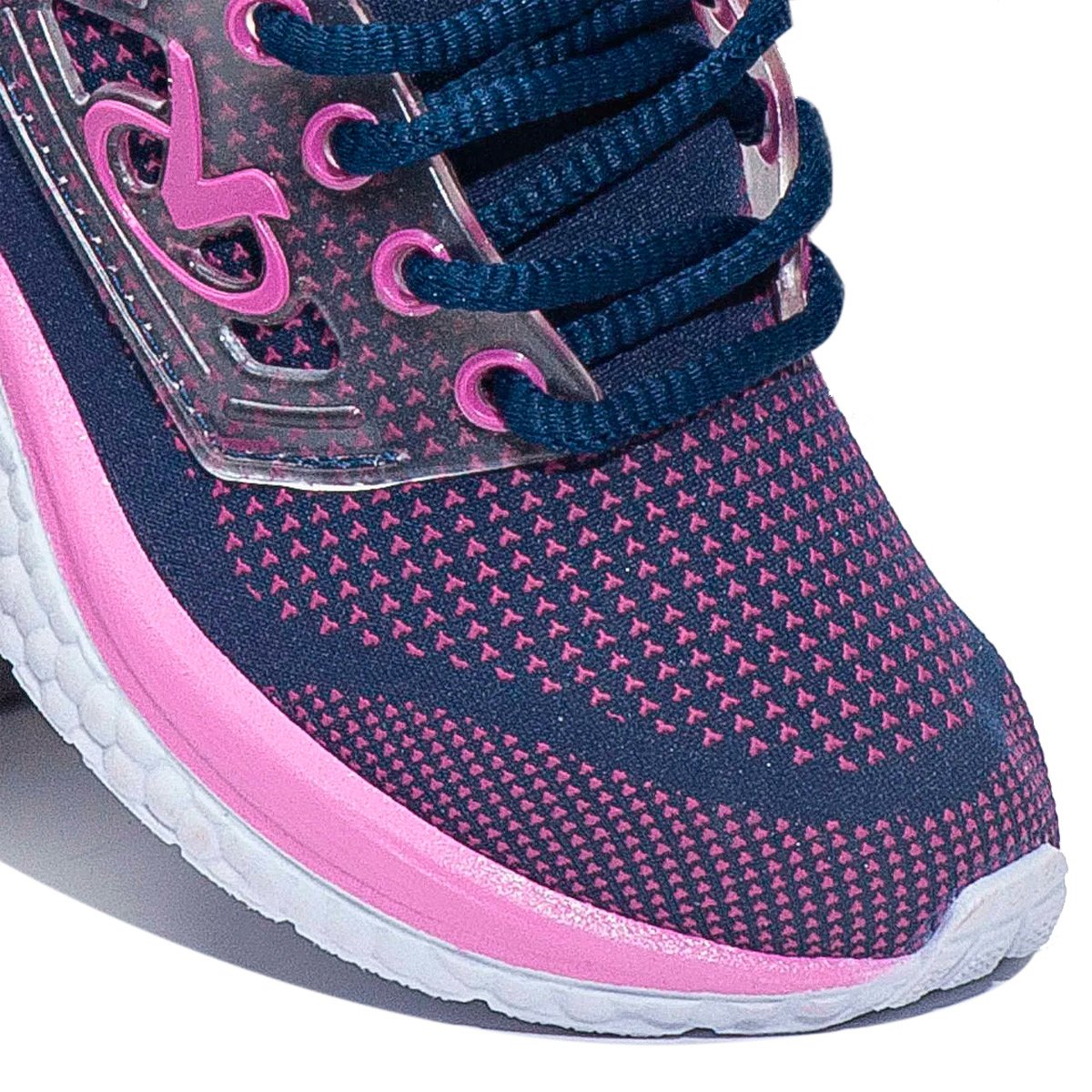 Tênis Jogging Infantil Feminino Via Vip VV9502 Azul 4