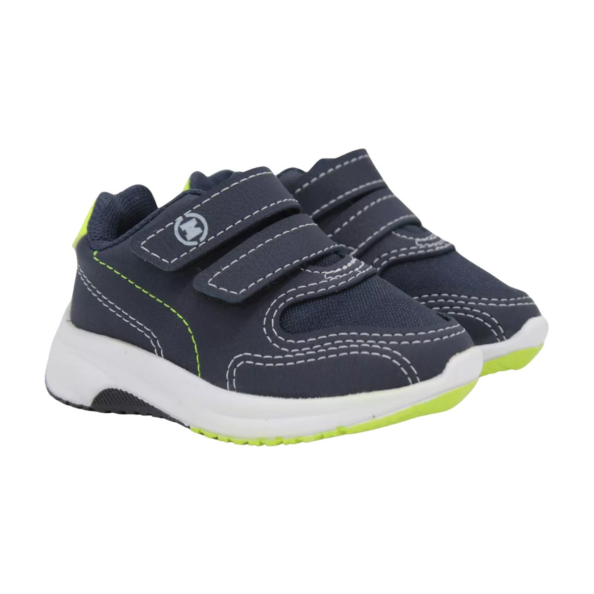 Tênis Casual Calce Fácil Infantil Menino Molekinho Azul 8