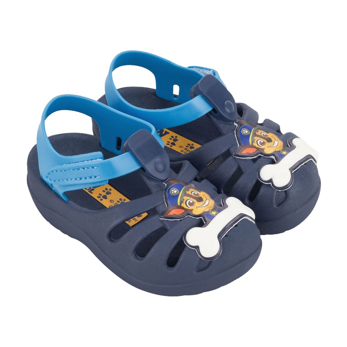 Sandália Personalizada Patrulha Canina Menino Grendene Kids Azul 2