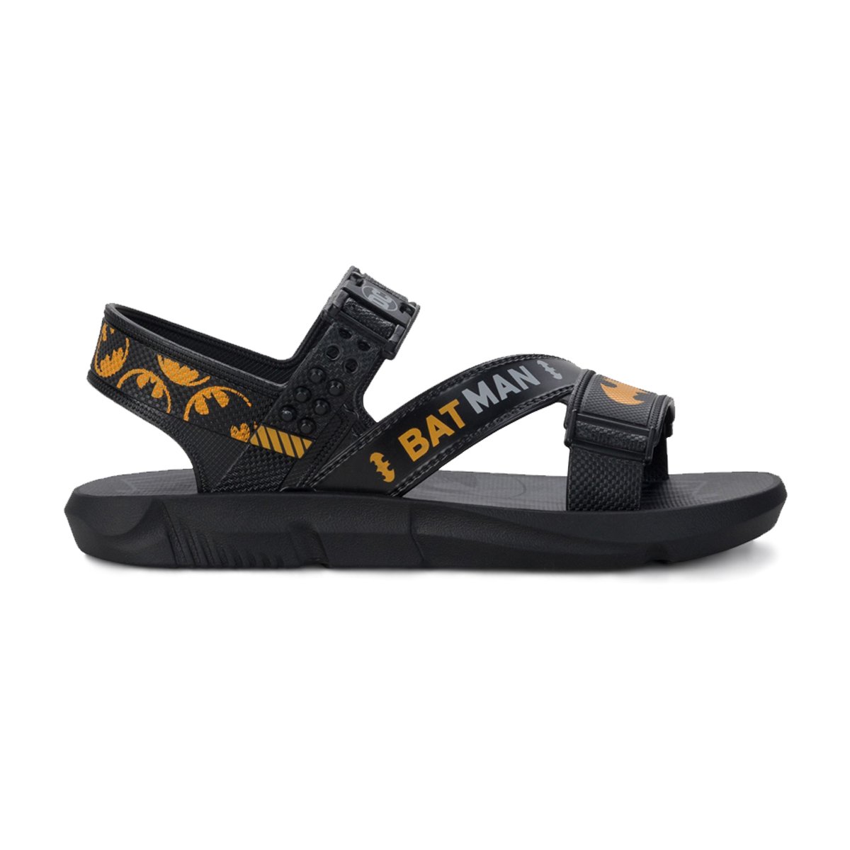Sandália Batman com Brinde Lançador Menino Grendene Kids Preto 3