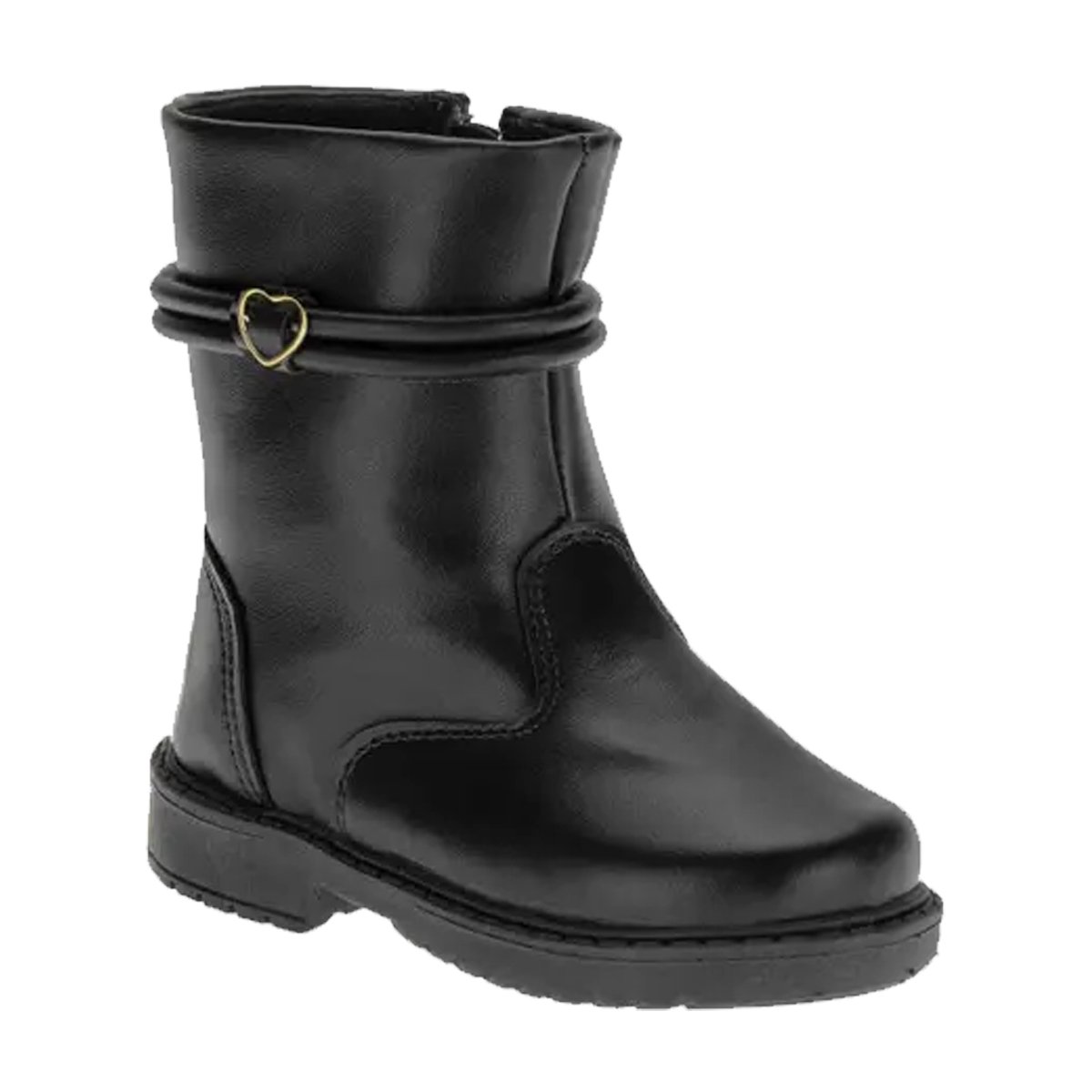 Bota Feminino com Detalhe Alça Lateral Menina Doce Menina