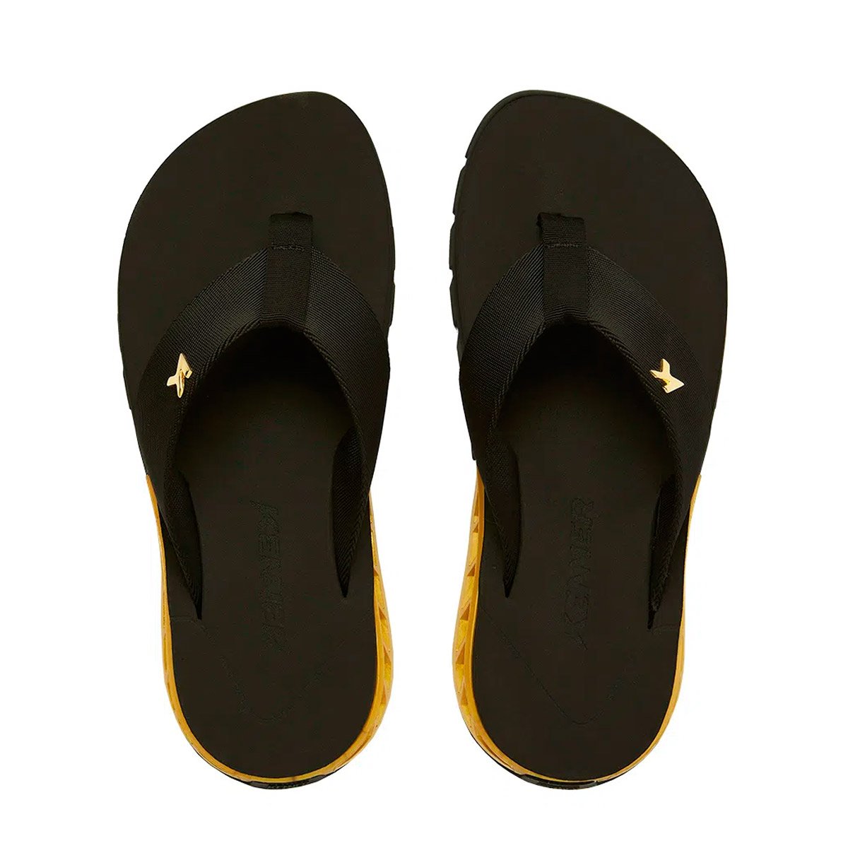 Chinelo de Dedo Mega Tratorado Masculino Rakka U1Pro Kenner Preto 1