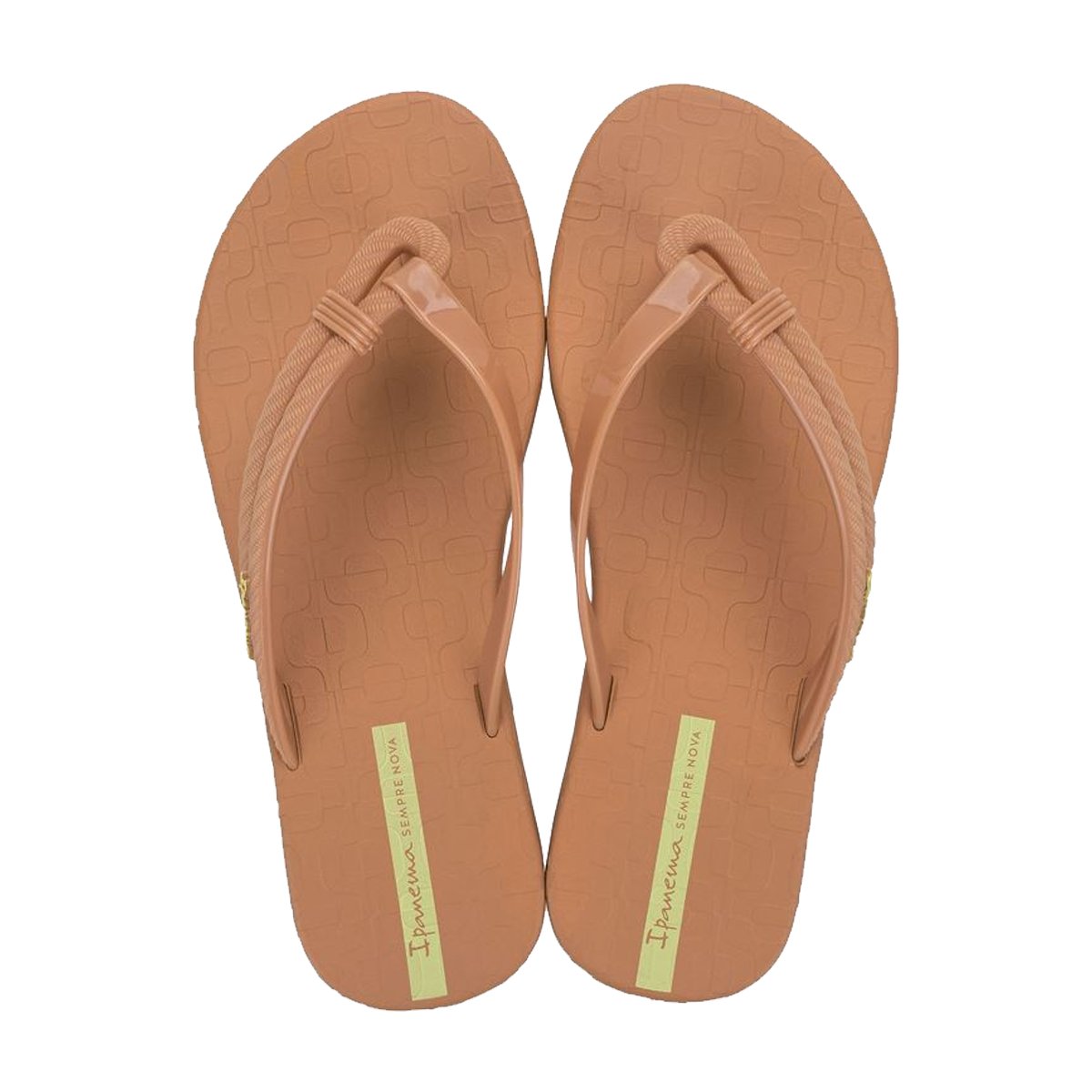 Chinelo de Dedo Tira Detalhada Feminino Ipanema Diversa Marrom 1