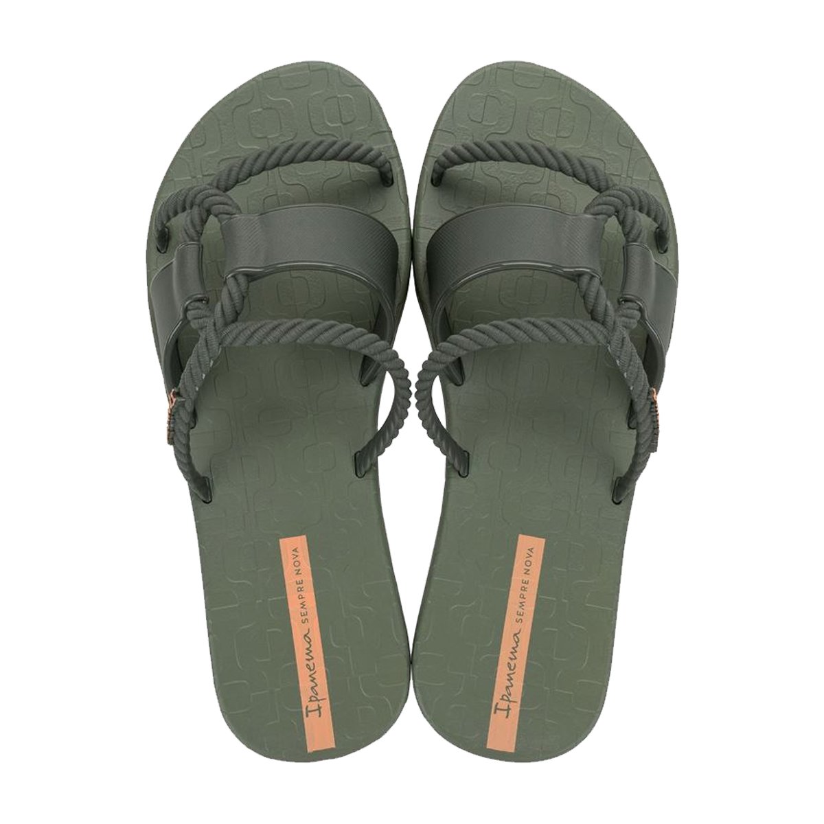 Chinelo Slide com Tiras Detalhadas Feminino Ipanema