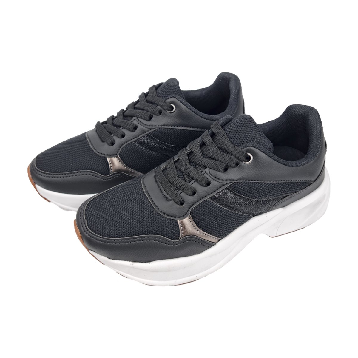 Tênis Casual Ultra Conforto Feminino Olimpak Preto 2