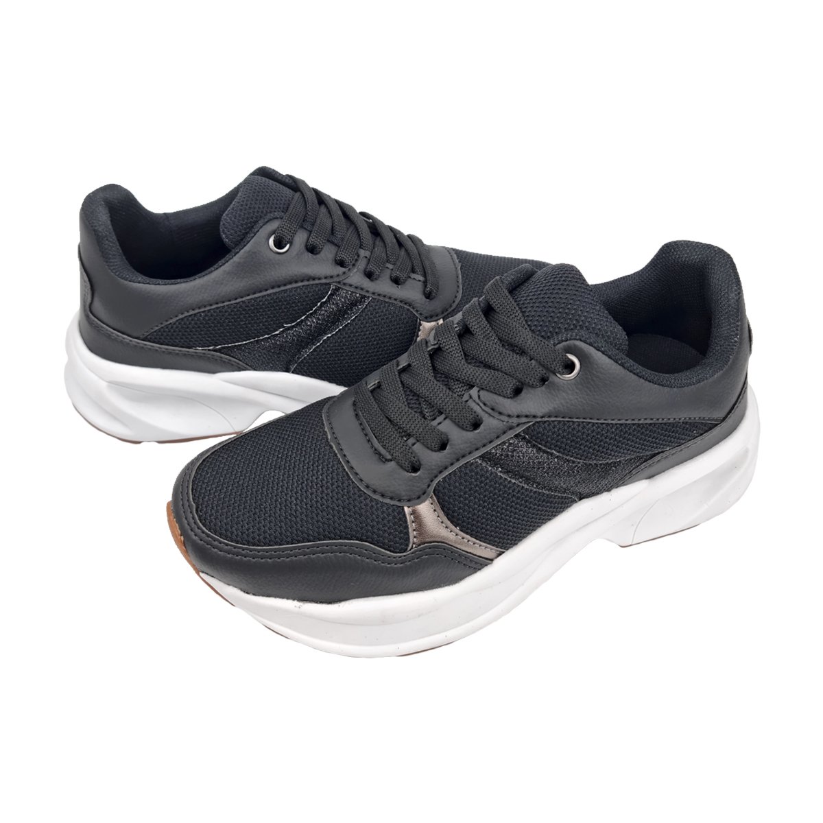 Tênis Casual Ultra Conforto Feminino Olimpak Preto 3