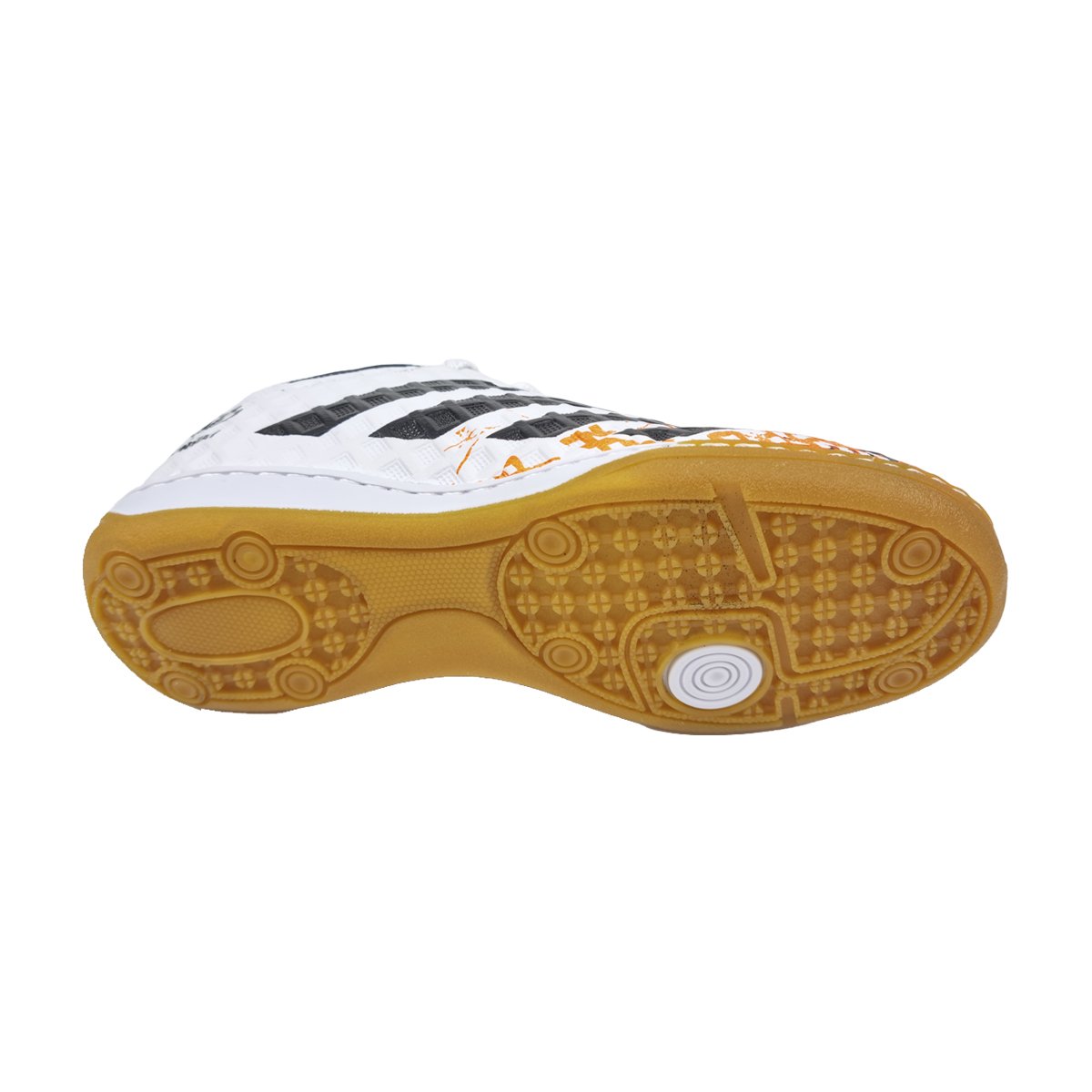 Chuteira Futsal com Ajuste em Cadarço Menino Runwey Branco 4