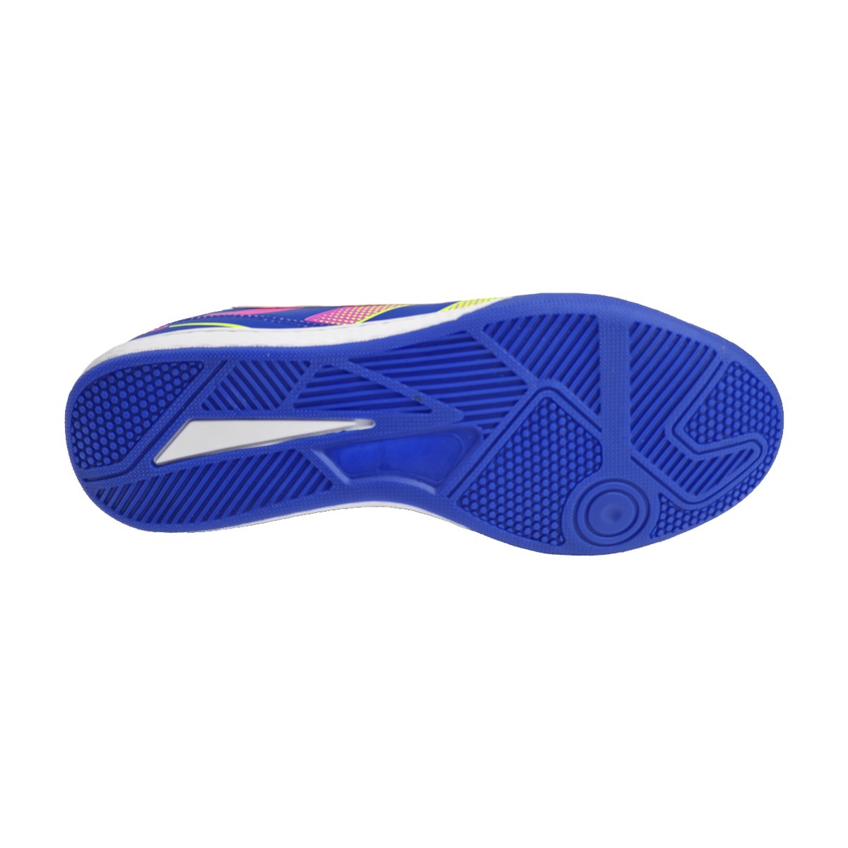 Chuteira Futsal Ajuste Cadarço Masculino Euro Soccer Azul 3