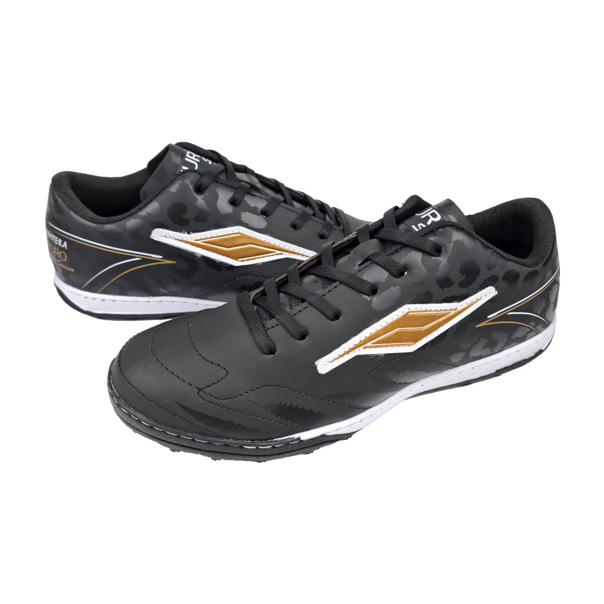 Chuteira Society Ajuste em Cadarço Masculina Euro Soccer Preto 3