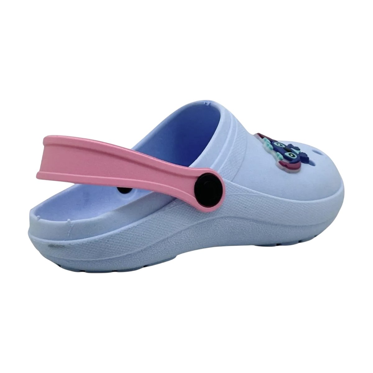 Babuche Infantil Fofa Personagem Stitch Menina Kimimo Azul 3