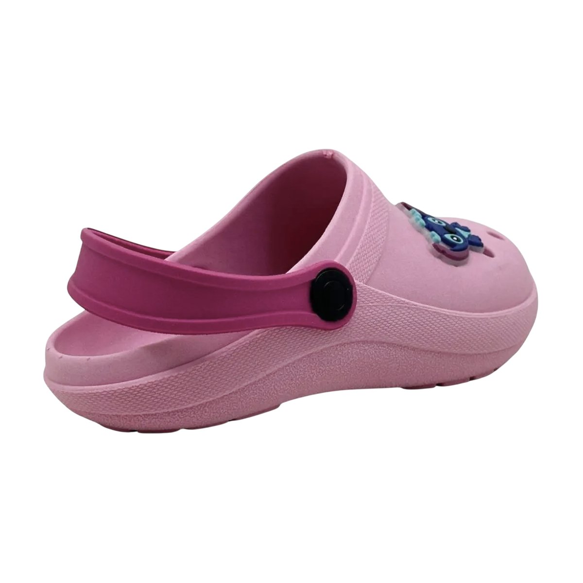 Babuche Infantil Fofa Personagem Stitch Menina Kimimo Rosa 3